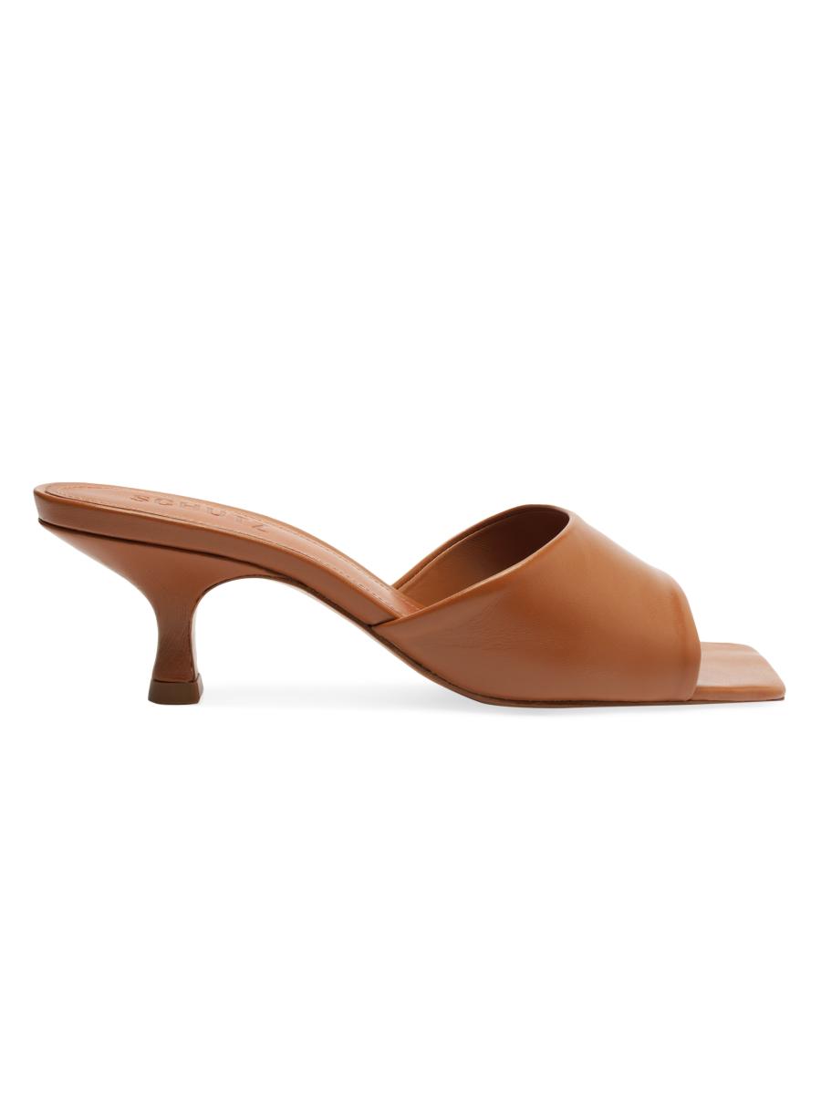Schutz Dethalia 63MM Leather Sandals | Saks Fifth Avenue