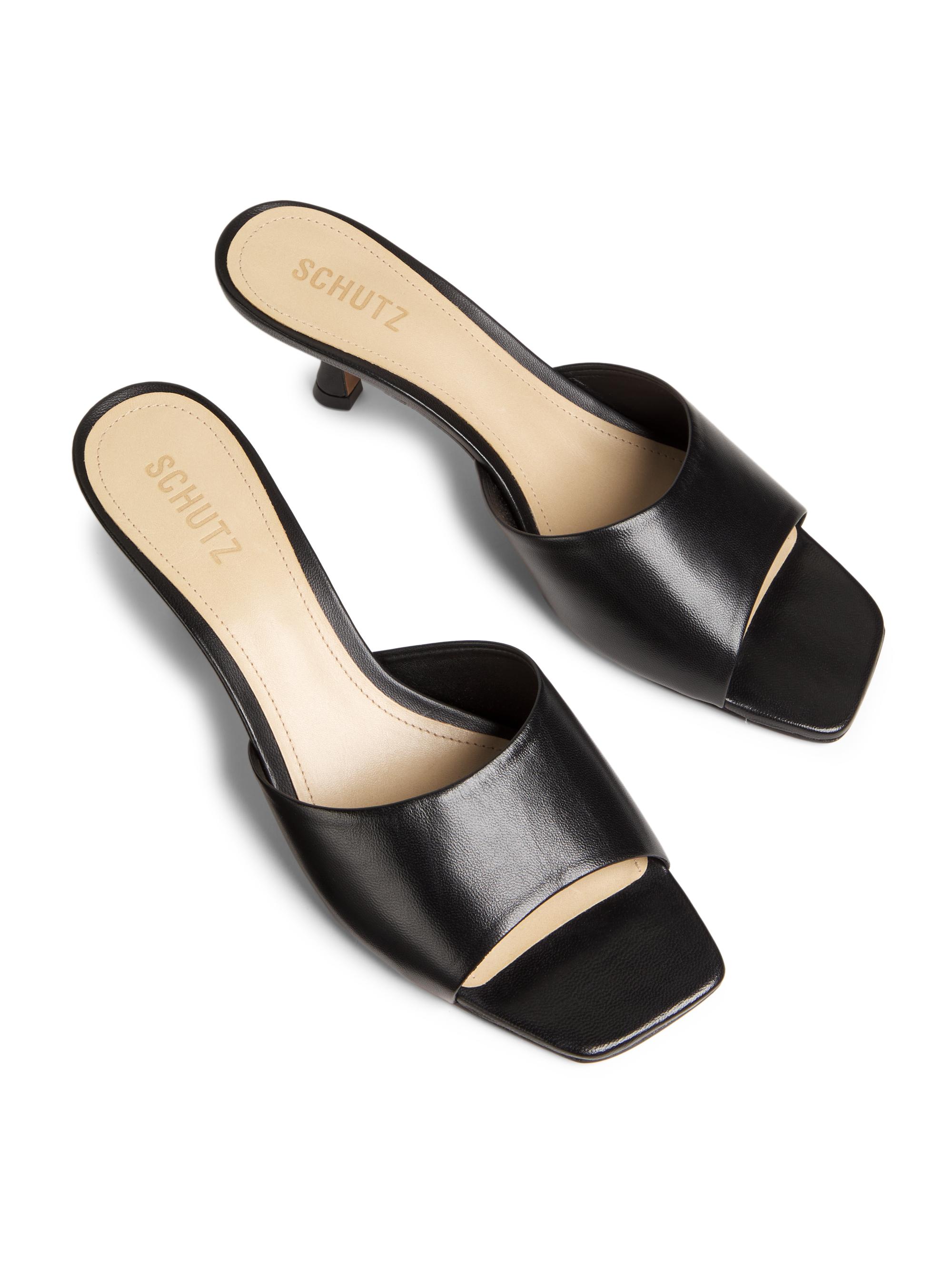 Schutz Dethalia 63MM Leather Sandals | Saks Fifth Avenue