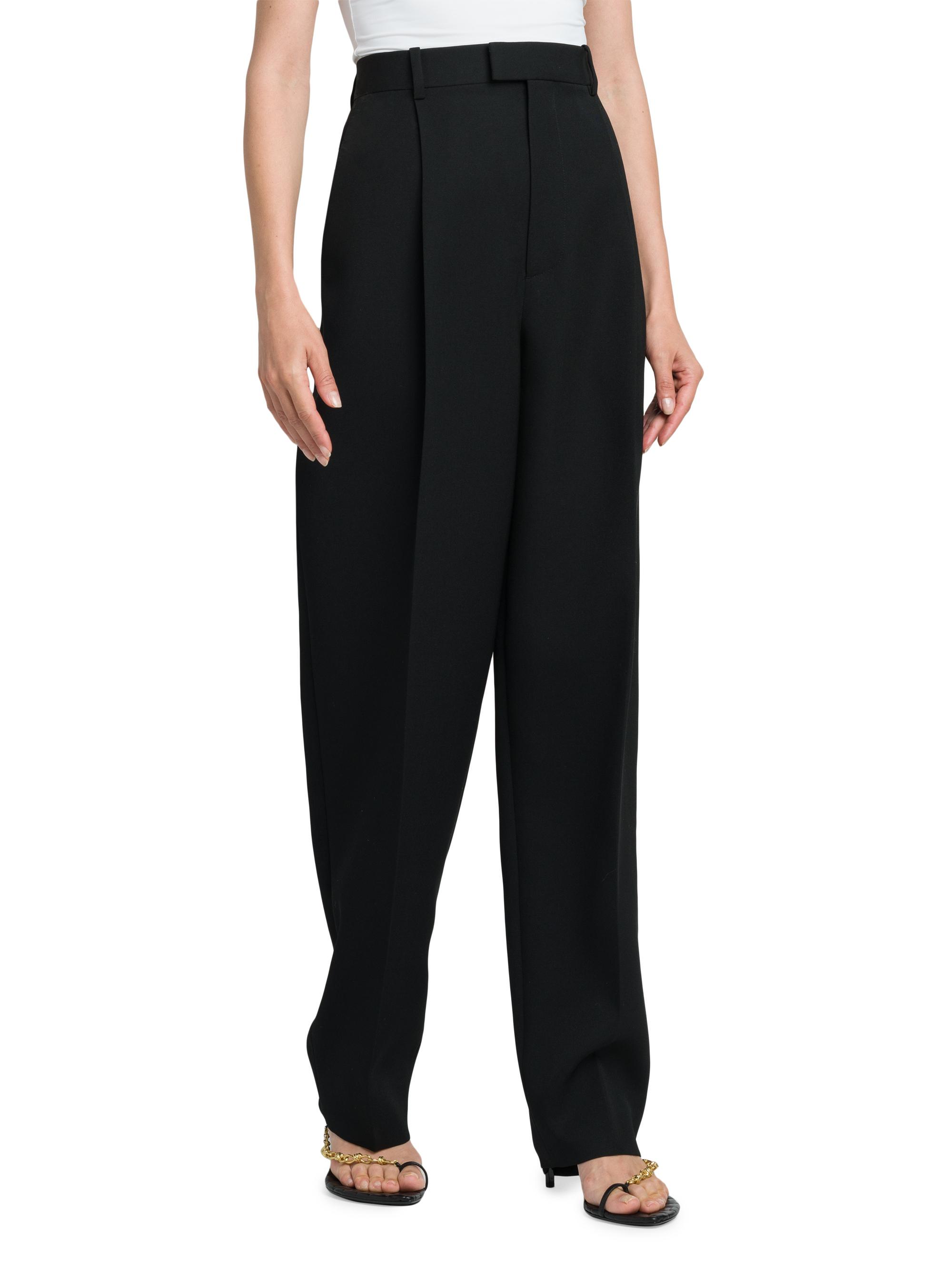 Bottega Veneta Tailored Wide-Leg Wool Pants | Saks Fifth Avenue
