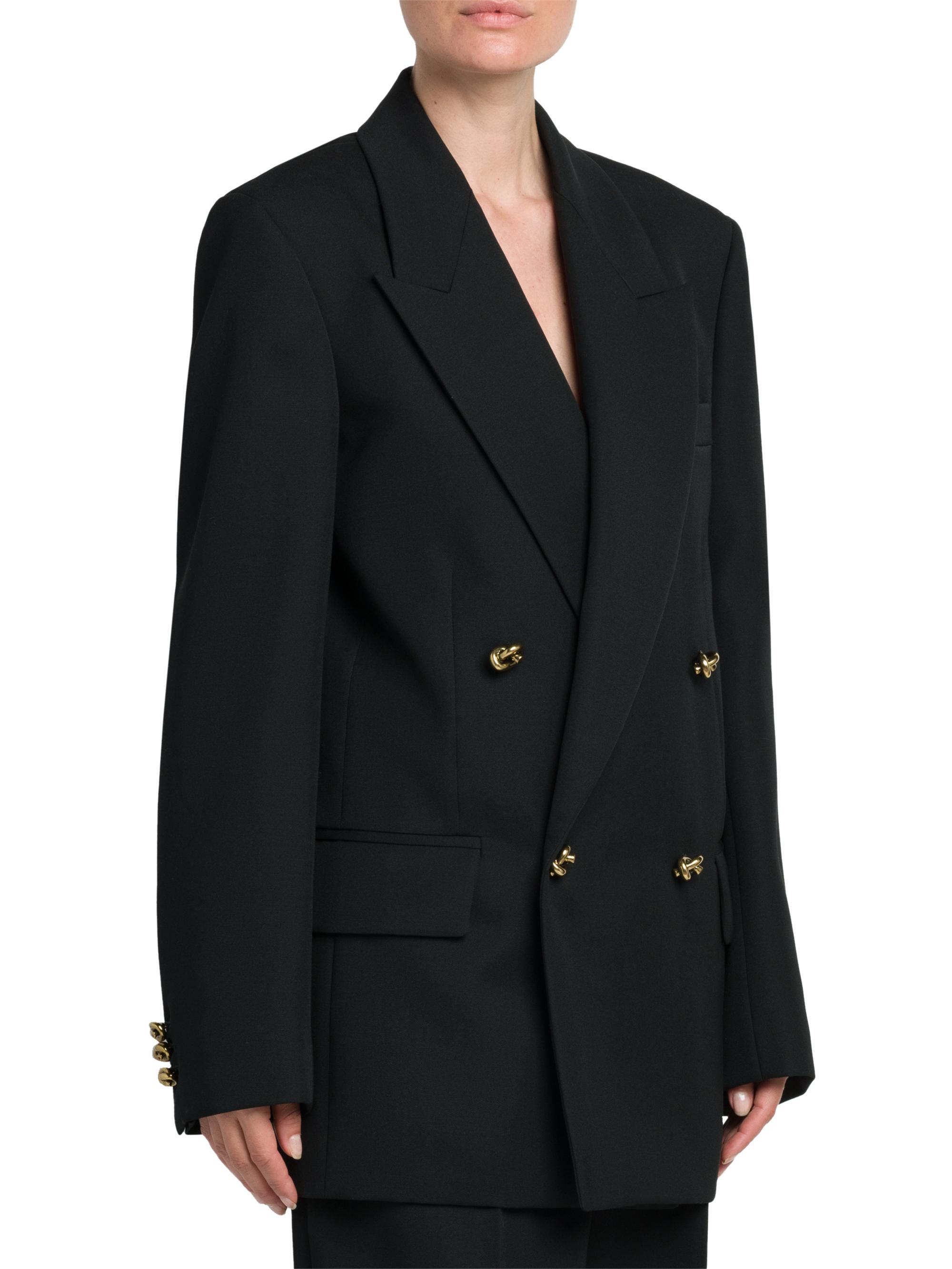 Bottega Veneta Double-Breasted Wool Twill Blazer | Saks Fifth Avenue