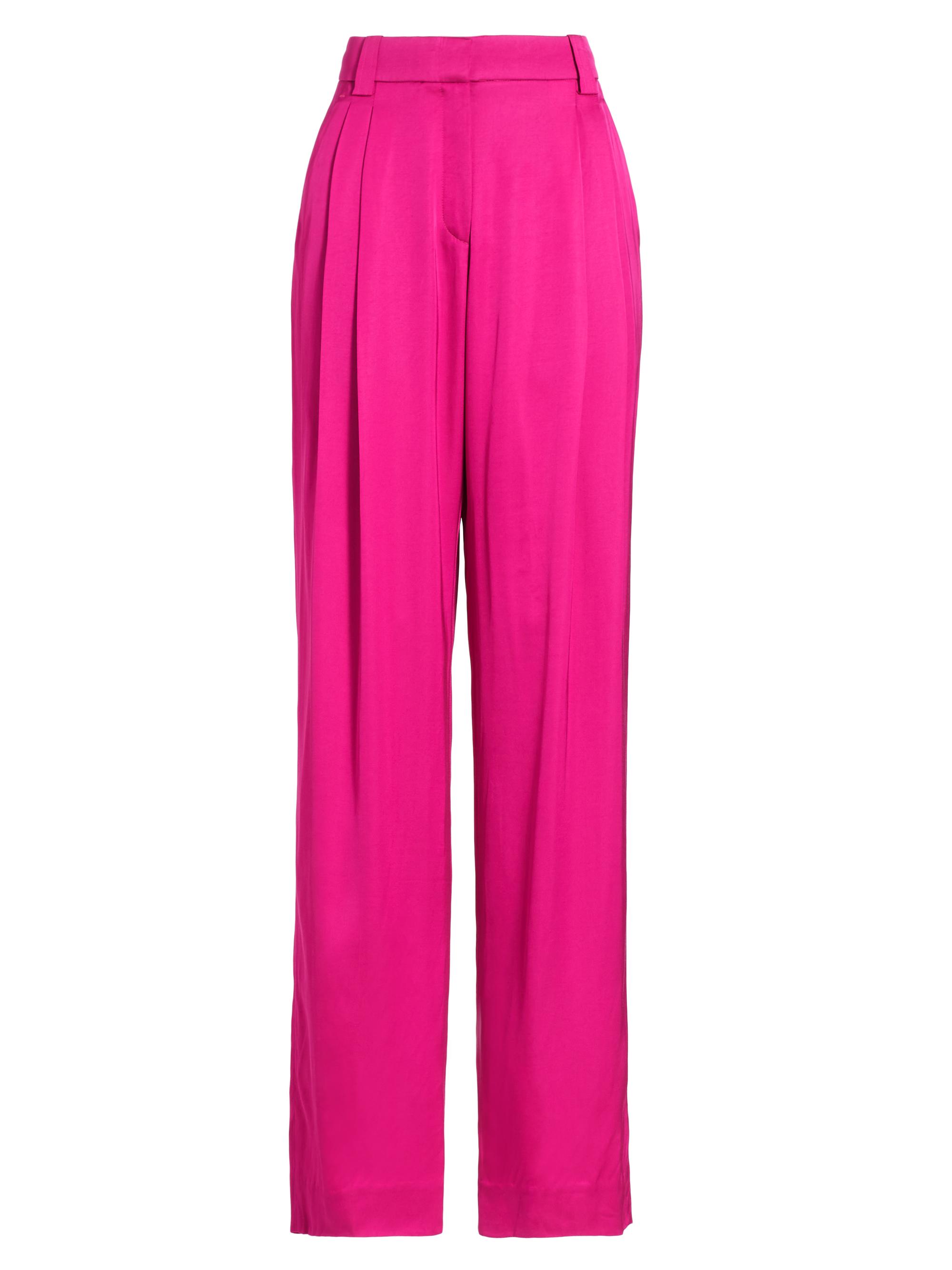 A.L.C. Women's Fynn Pleated Trousers - Disco Pink