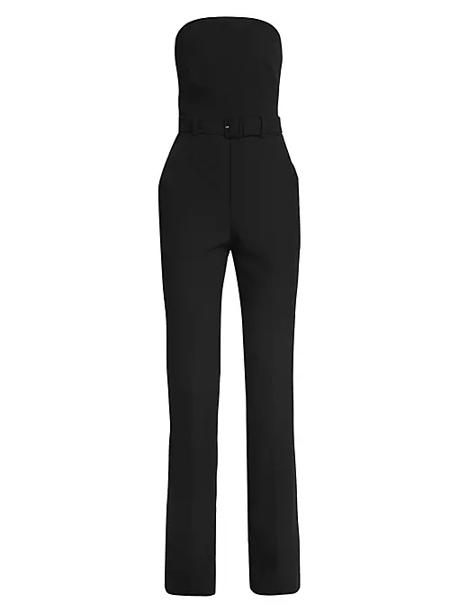 A.L.C. - Kate Strapless Belted Jumpsuit