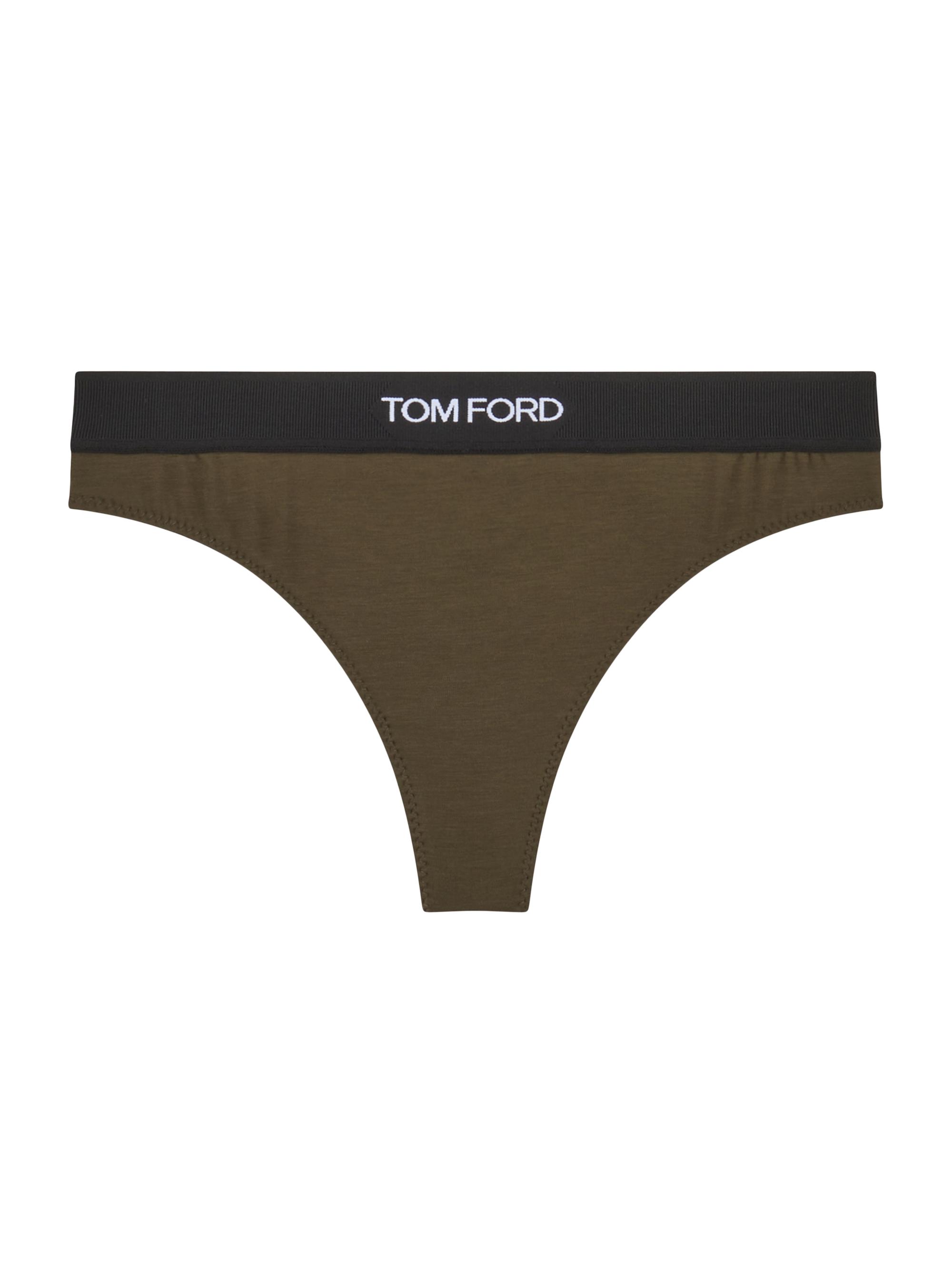 TOM FORD Women's Signature Logo Thong - Sage