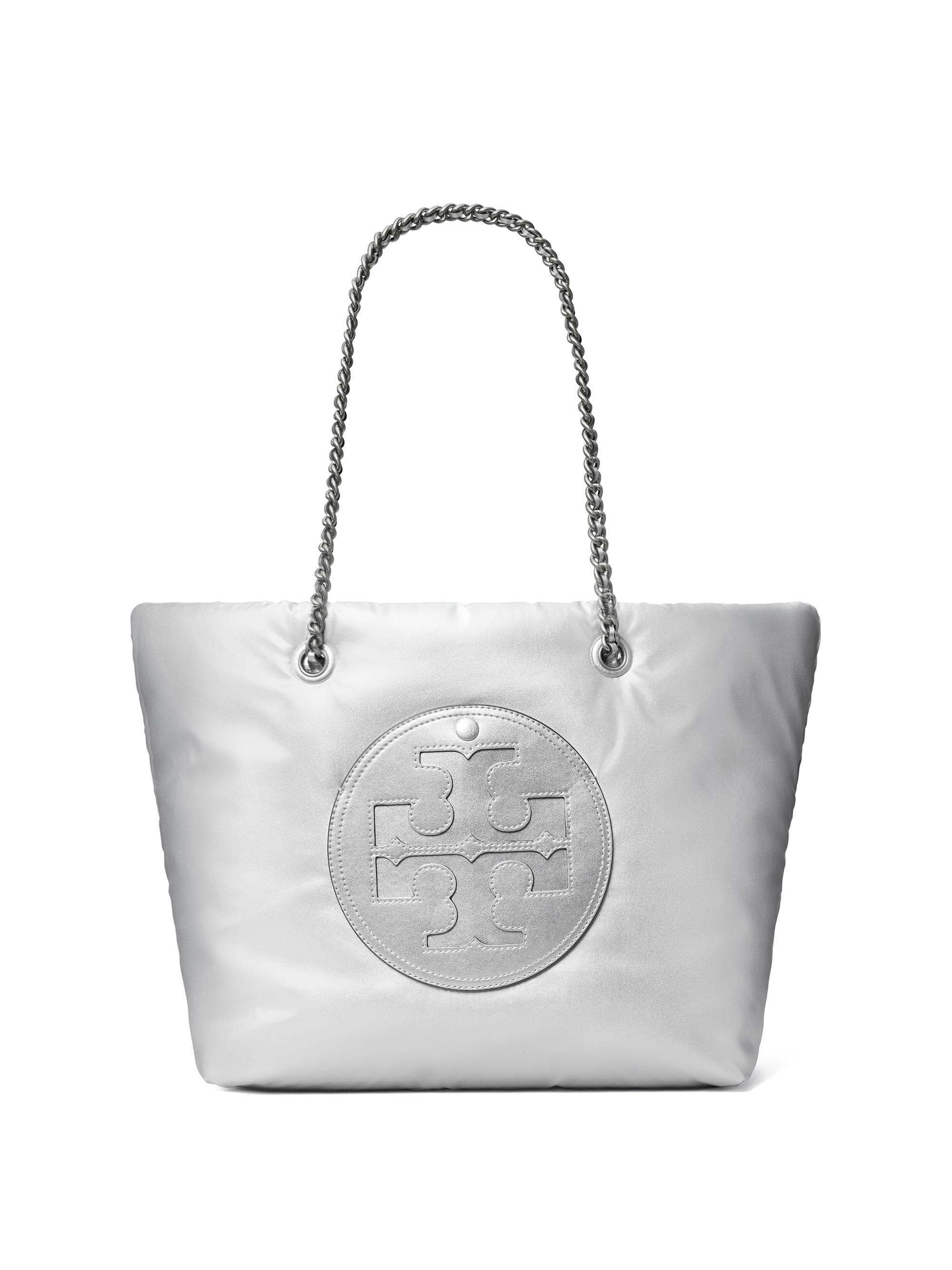Tory Burch Ella Metallic Logo Tote Bag | Saks Fifth Avenue