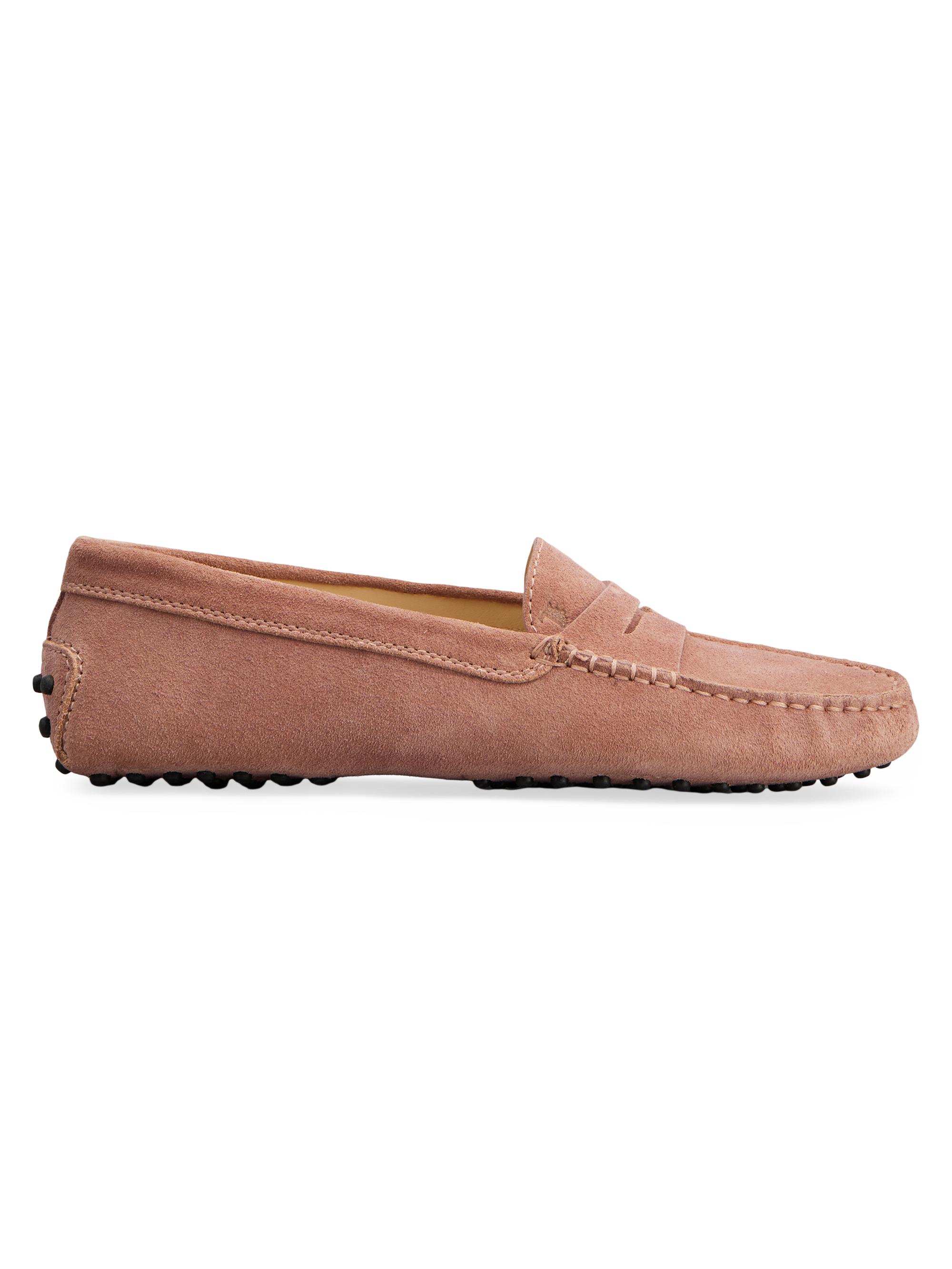 Tod's Women's Gommini Suede Driving Loafers - Wisteria