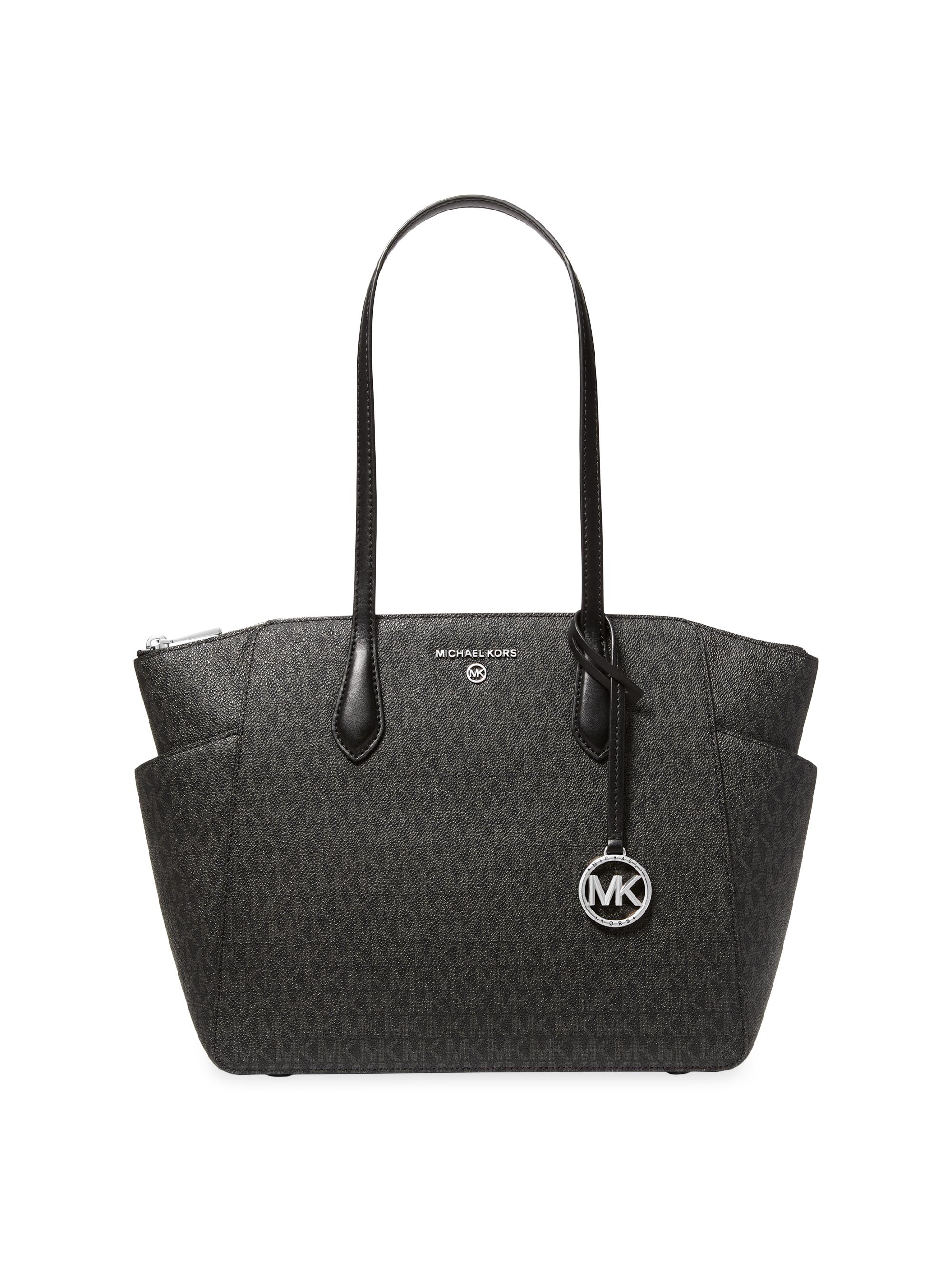 MICHAEL Michael Kors Women's  Marilyn Logo Tote Bag - Black