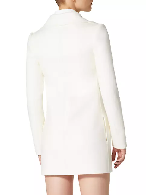 A Cozy Ivory Peacoat, Winter Fashion