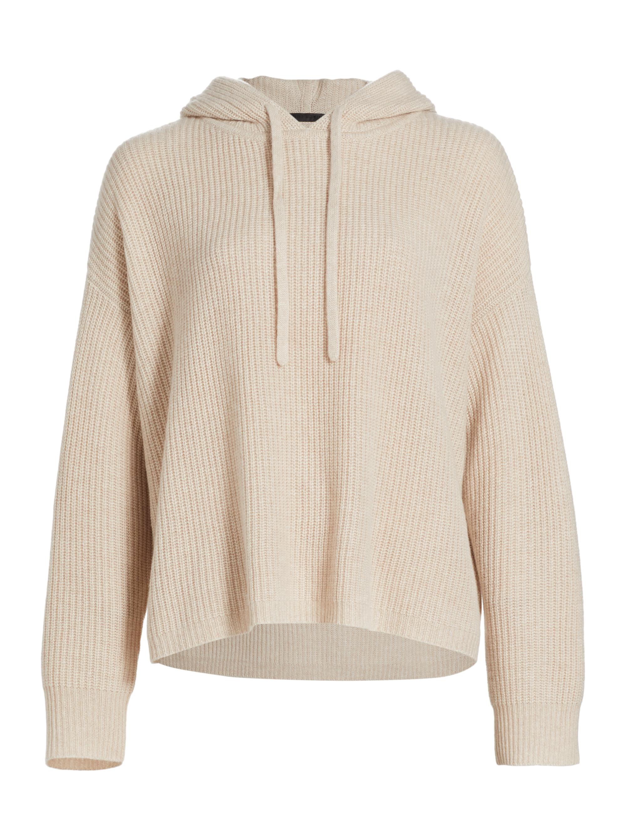 Jenni Kayne Ribbed Cashmere Fisherman Hoodie Saks Fifth Avenue