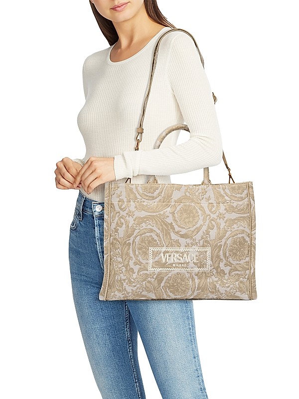 Shop Versace Athena Tote Bag | Saks Fifth Avenue Shop Versace Athena Tote Bag | Saks Fifth Avenue