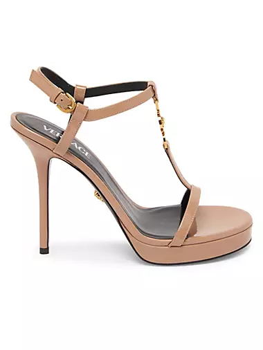 115MM Patent Leather Sandals
