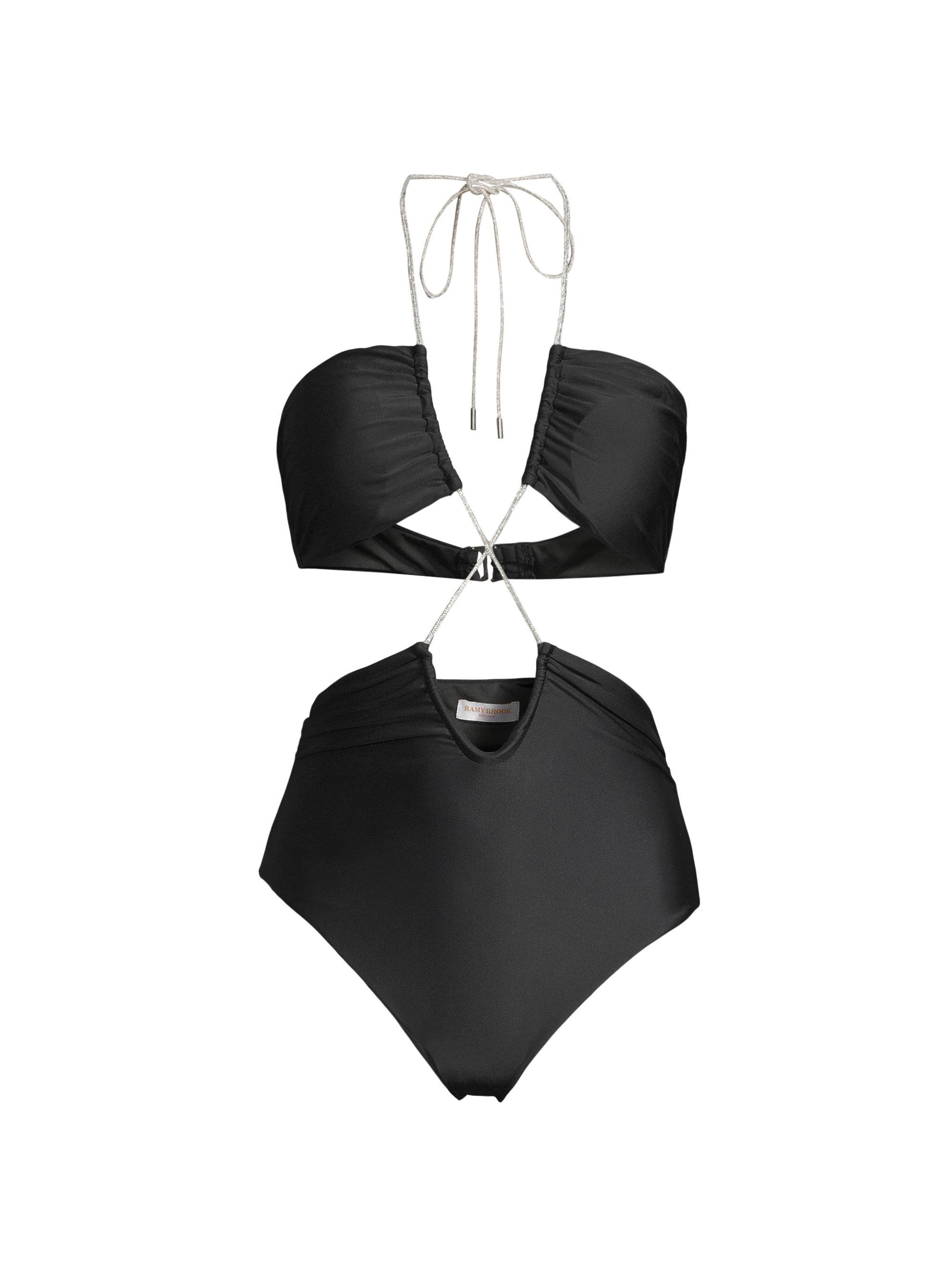 Ramy Brook Women's Haylee Cut-Out One-Piece Swimsuit - Black
