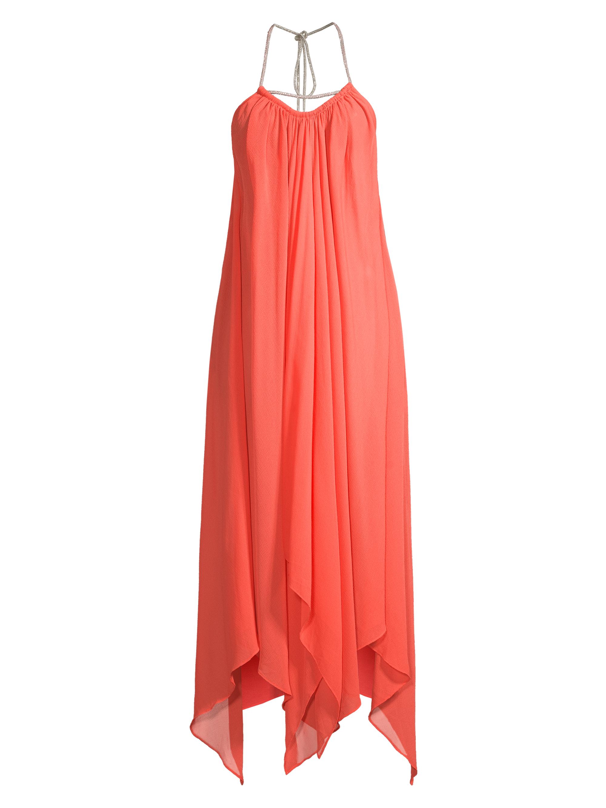 Ramy Brook Women's Joyce Embellished Gauze Handkerchief Dress - Black