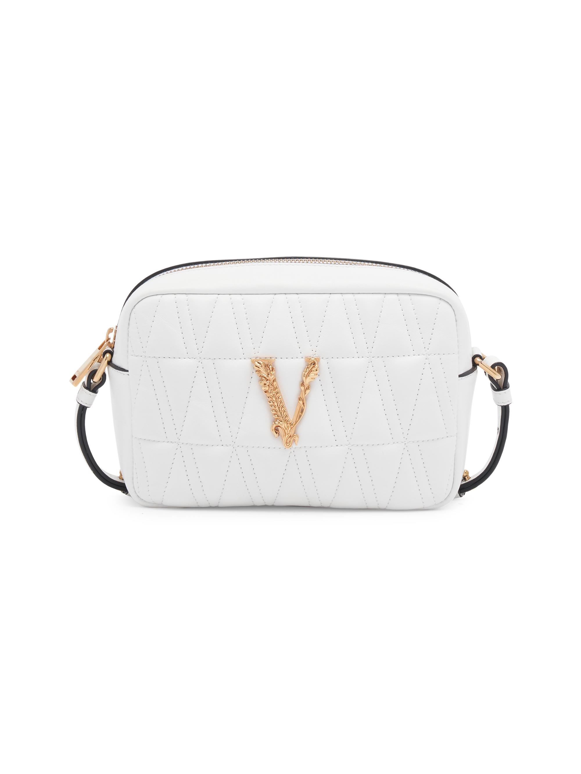 Versace Virtus Leather Compact Camera Bag Saks Fifth Avenue