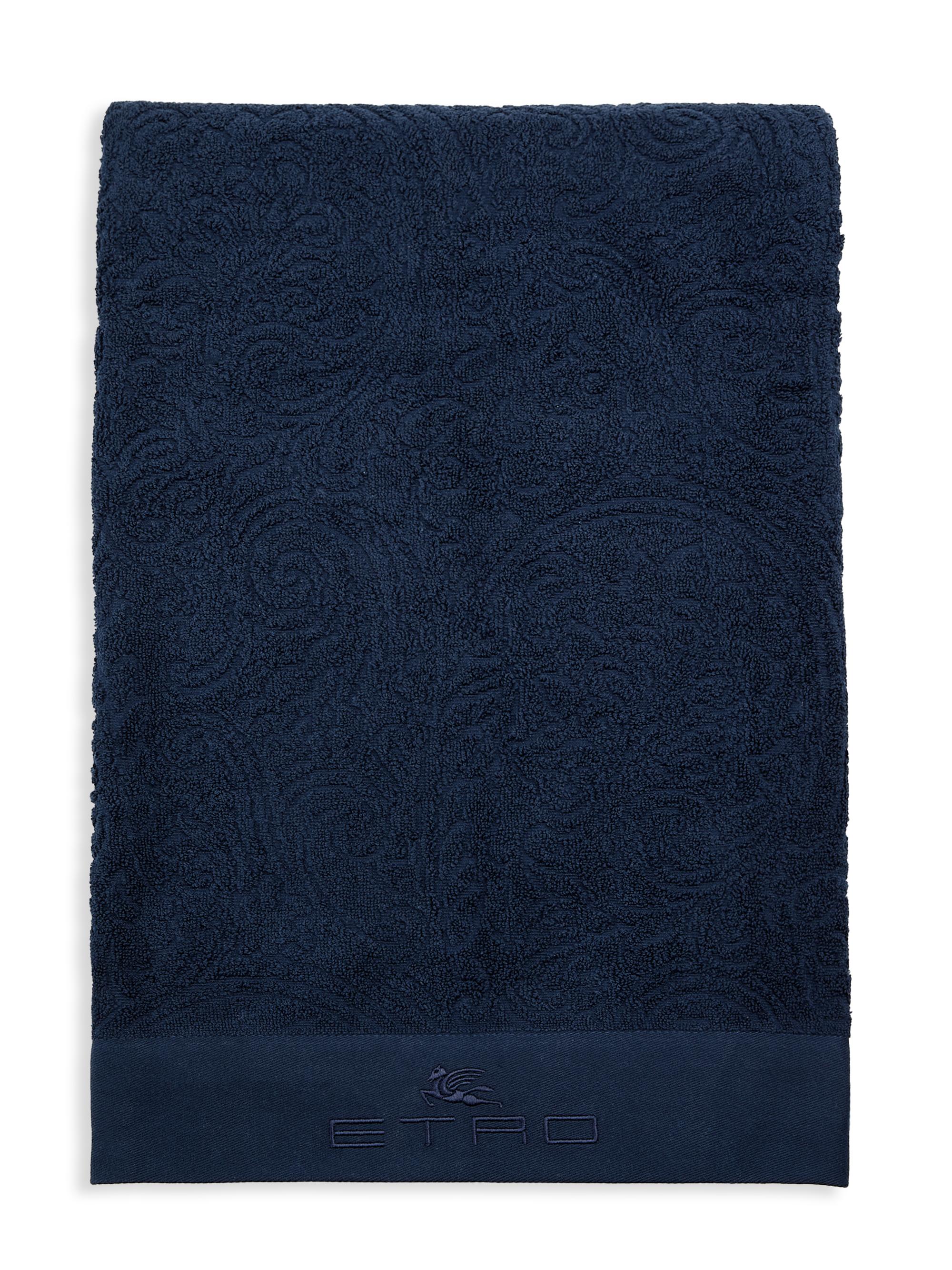 Etro Elodea Bath Towel - Blue
