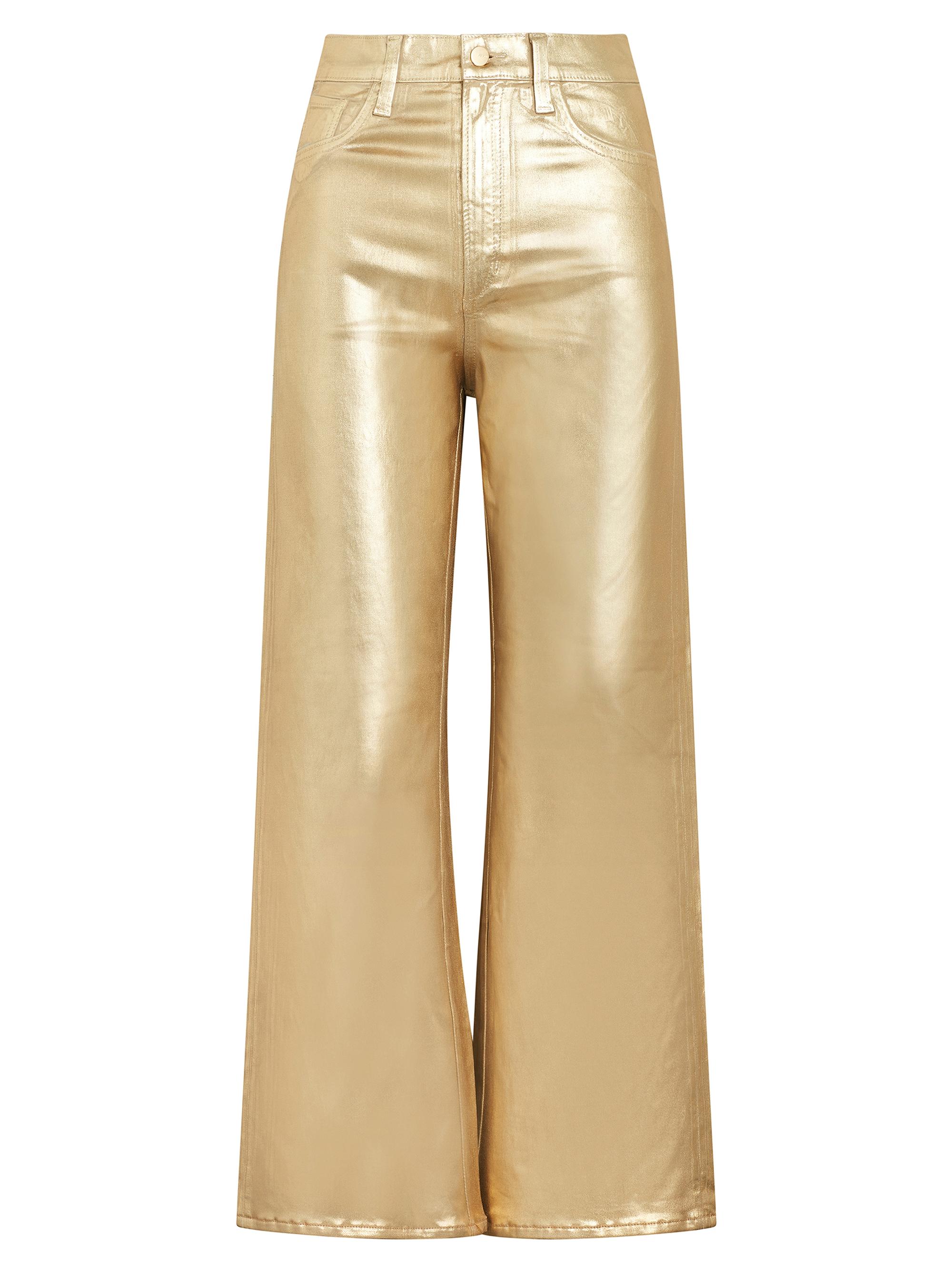 Joe's Jeans Women's The Mia Metallic Ankle Jeans - Gold Foil
