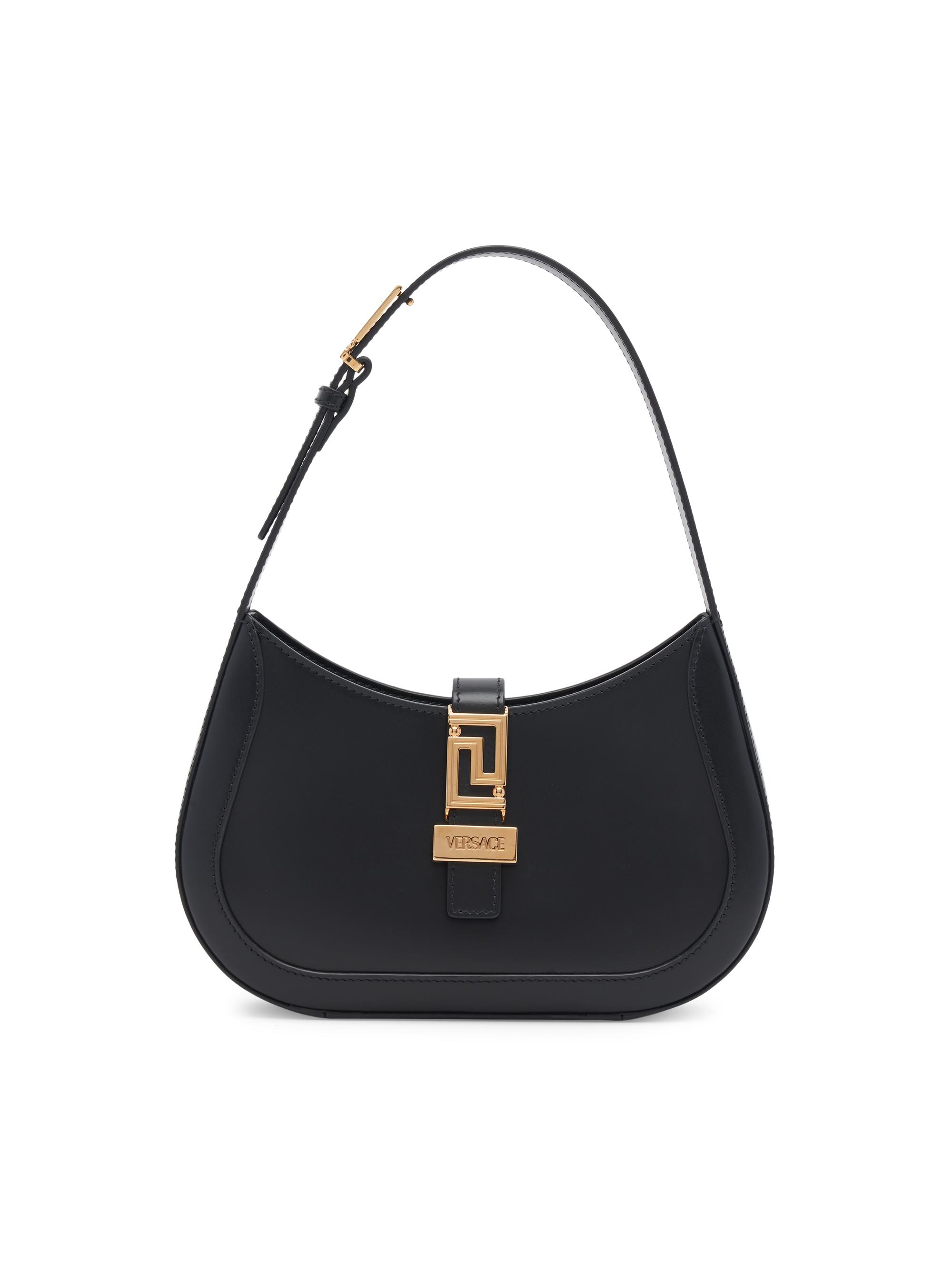Versace Women's Greca  Hobo Bag - Black