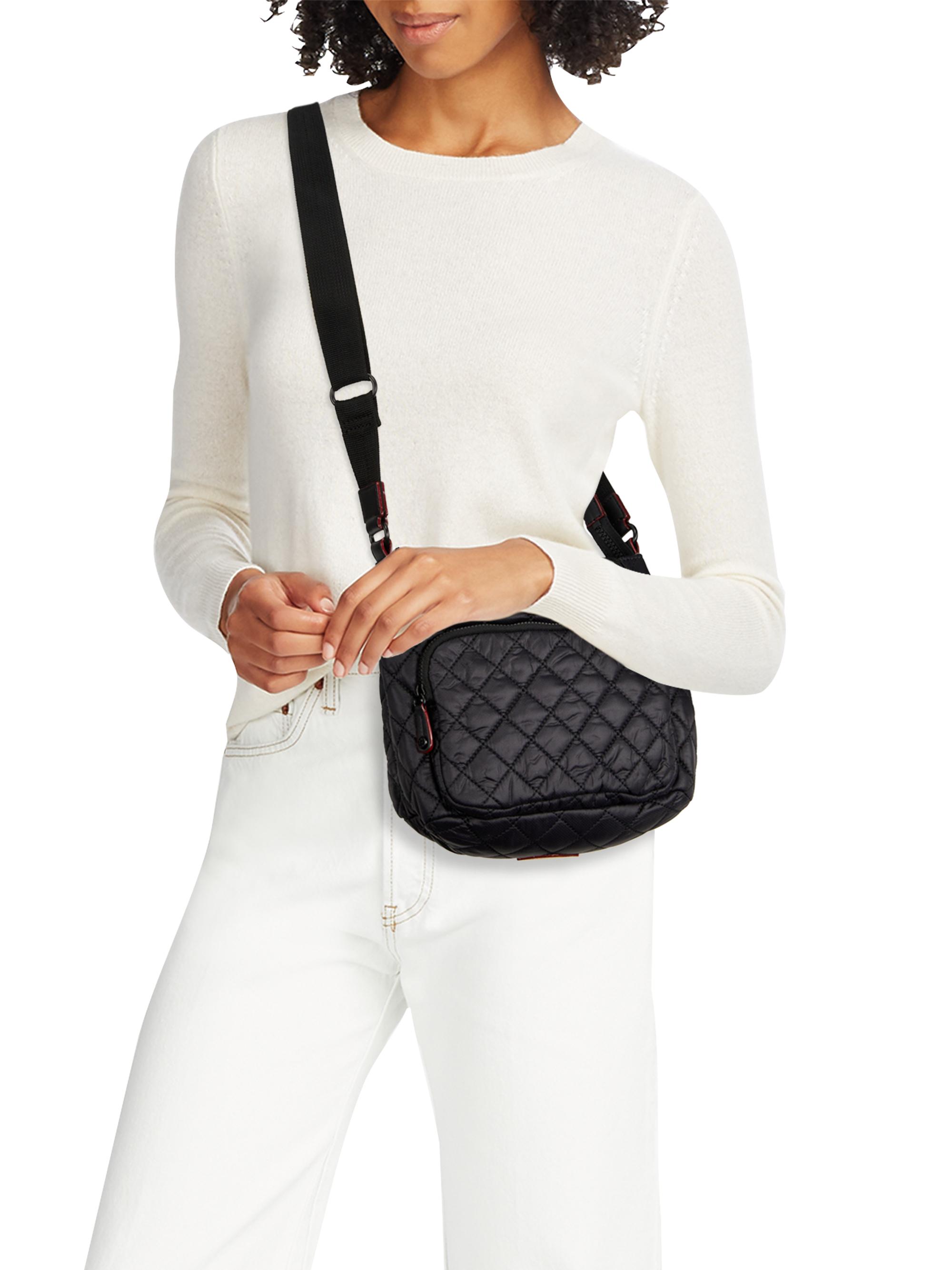 MZ Wallace Metro Scout Quilted Nylon Crossbody Bag Saks Fifth Avenue