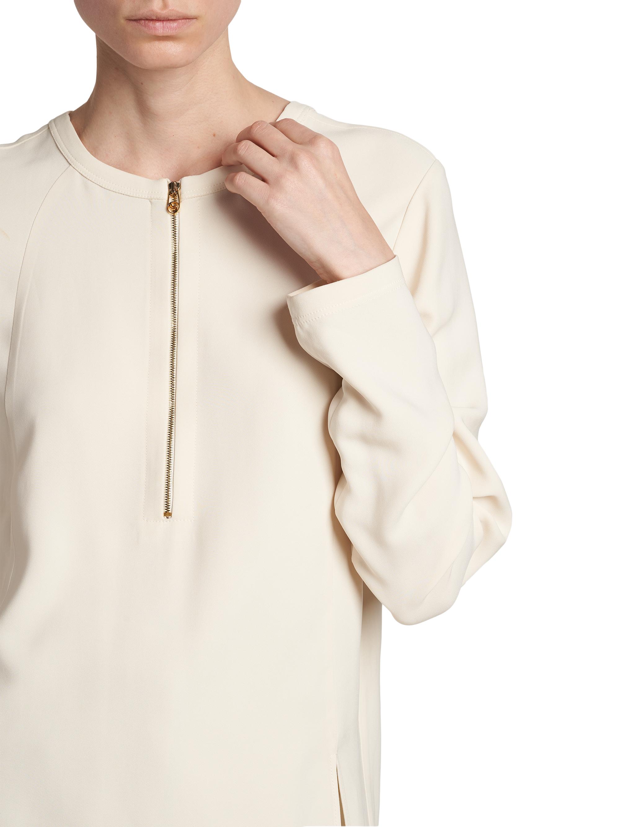 Stella McCartney Iconic Half-Zip Long-Sleeve Top | Saks Fifth Avenue