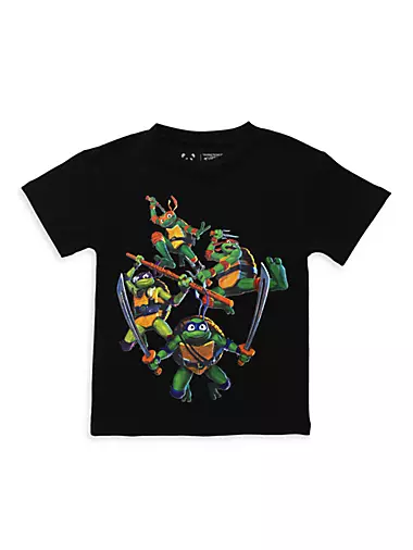 Baby Boy's, Little Boy's & Boy's Ninja Turtle Crewneck T-Shirt