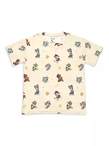 Baby Boy's, Little Boy's & Boy's Bellabu Bear x PAW Patrol Graphic Cotton-Blend T-Shirt