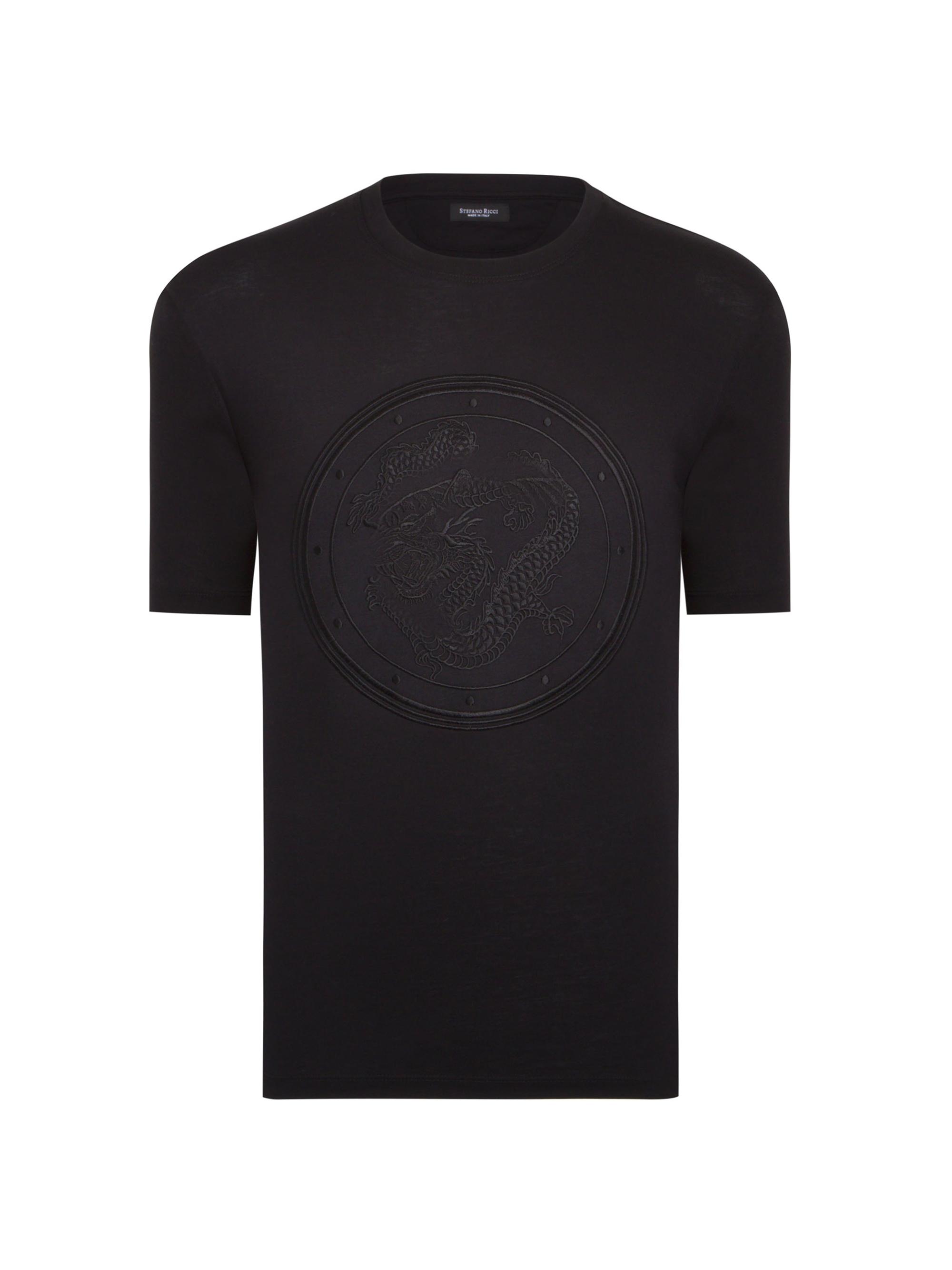 Stefano Ricci Men's T-Shirt - Black