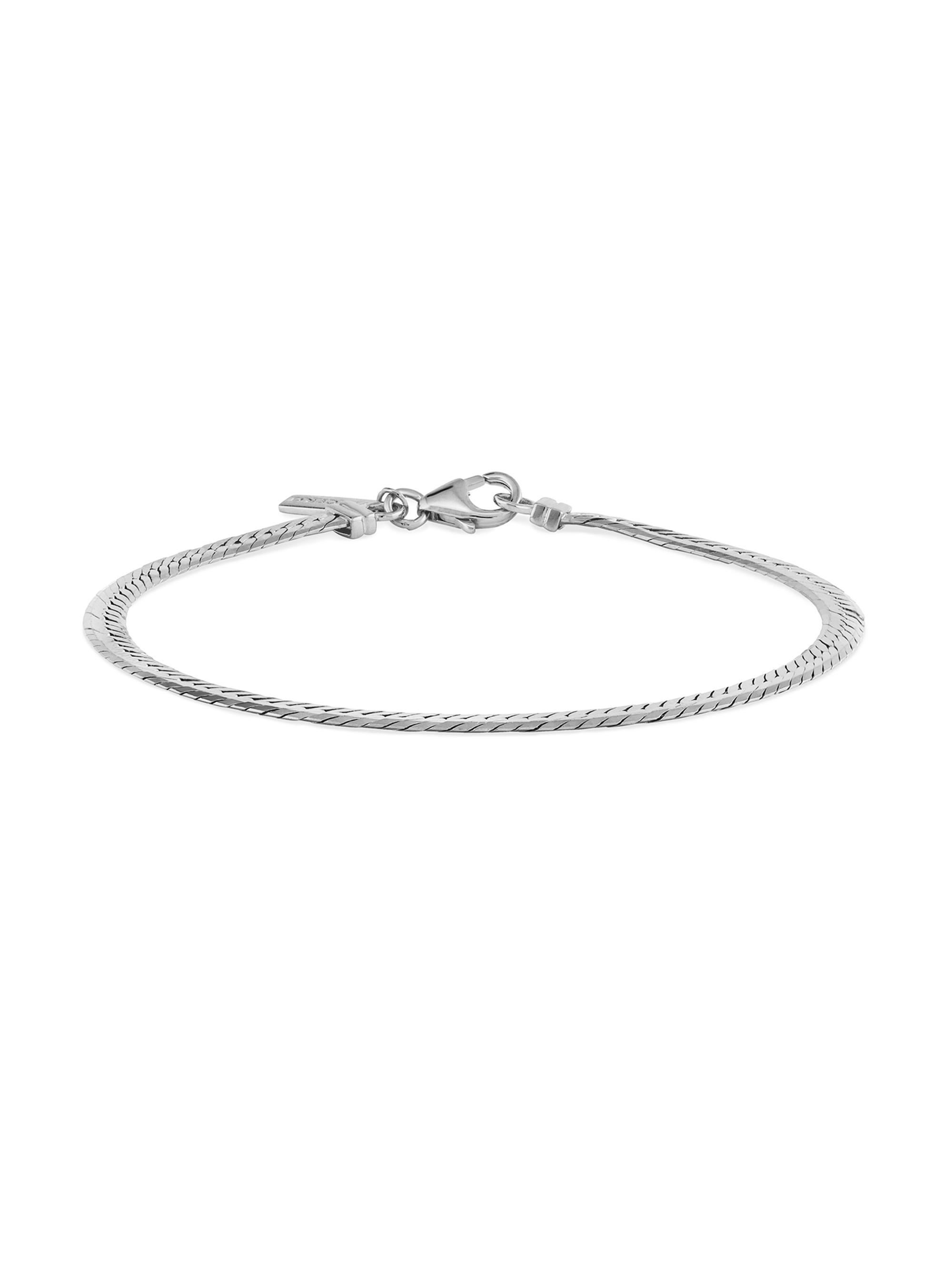 Vincero Women's Herringbone Bracelet - Silver