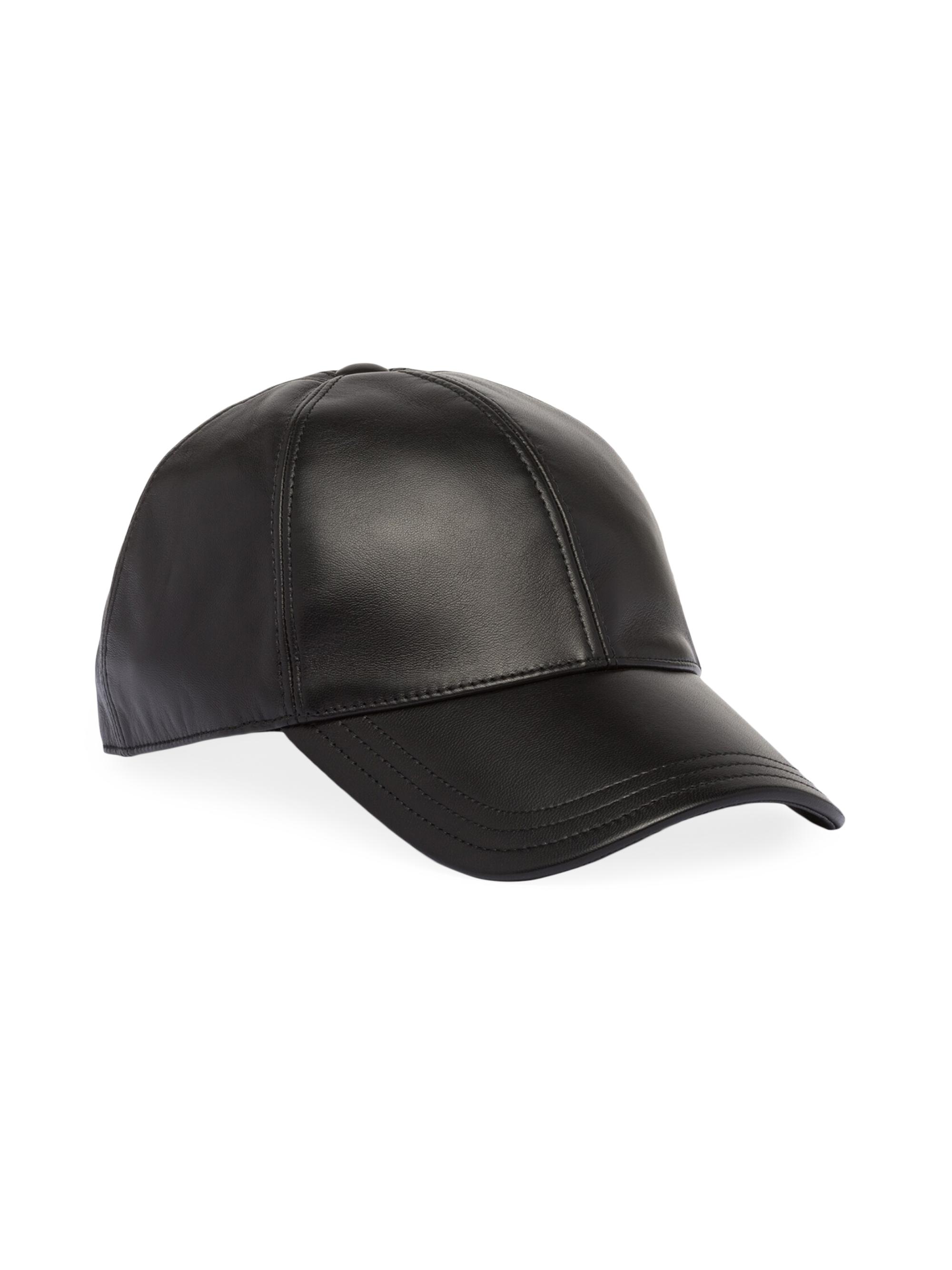 Prada Nappa Leather Baseball Cap | Saks Fifth Avenue