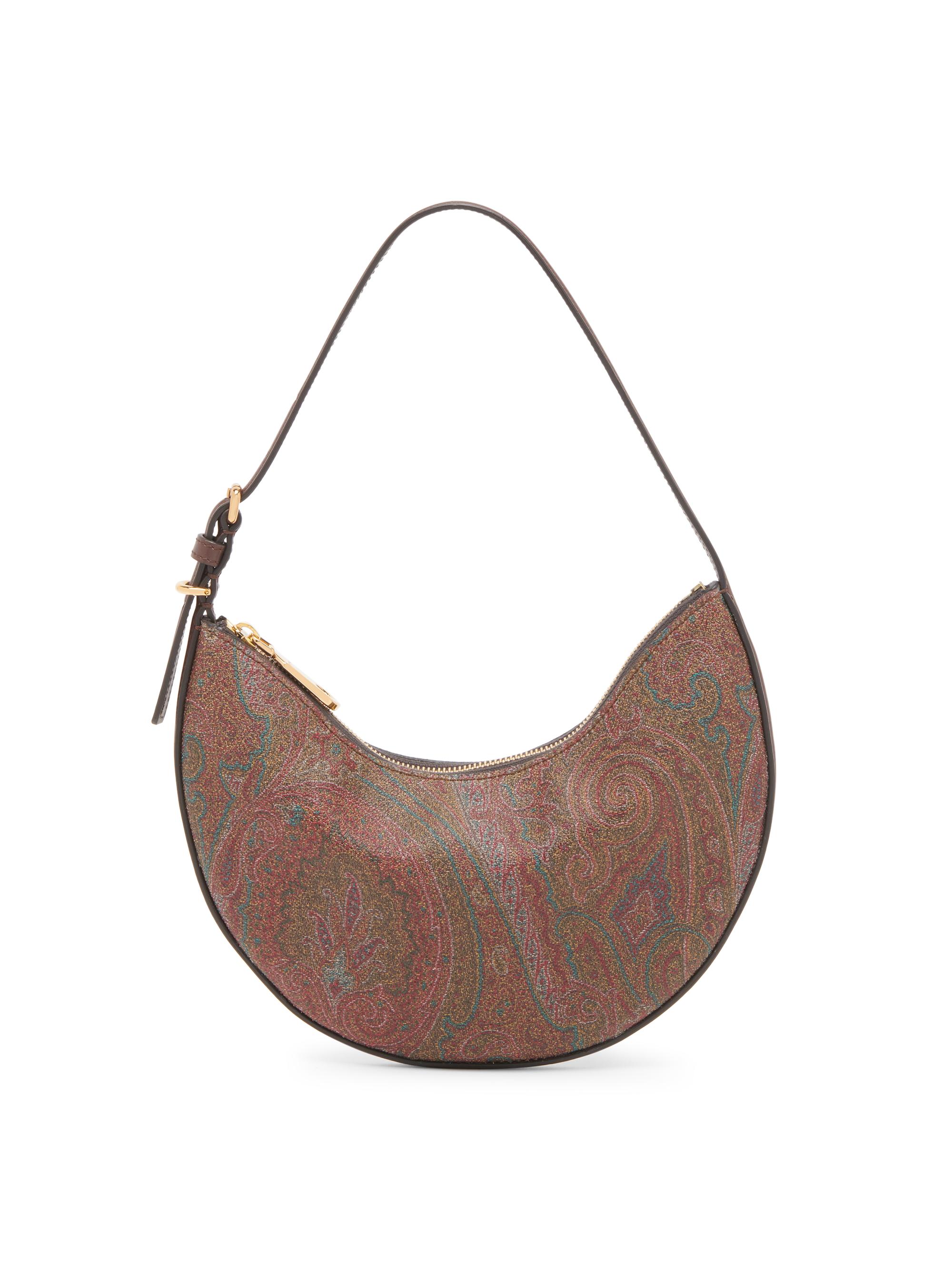 ETRO paisley-jacquard clutch bag - Brown