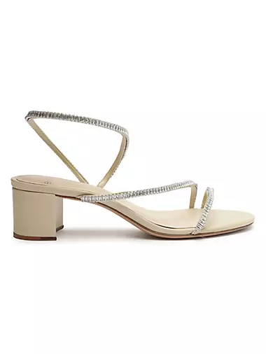Polly 45MM Zirocone & Leather Sandals