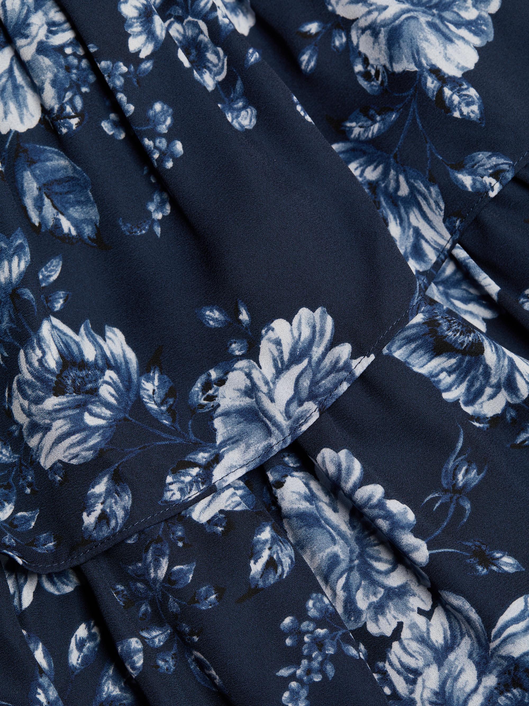 Wayf Floral Tiered Busteir Maxi Dress | Saks Fifth Avenue