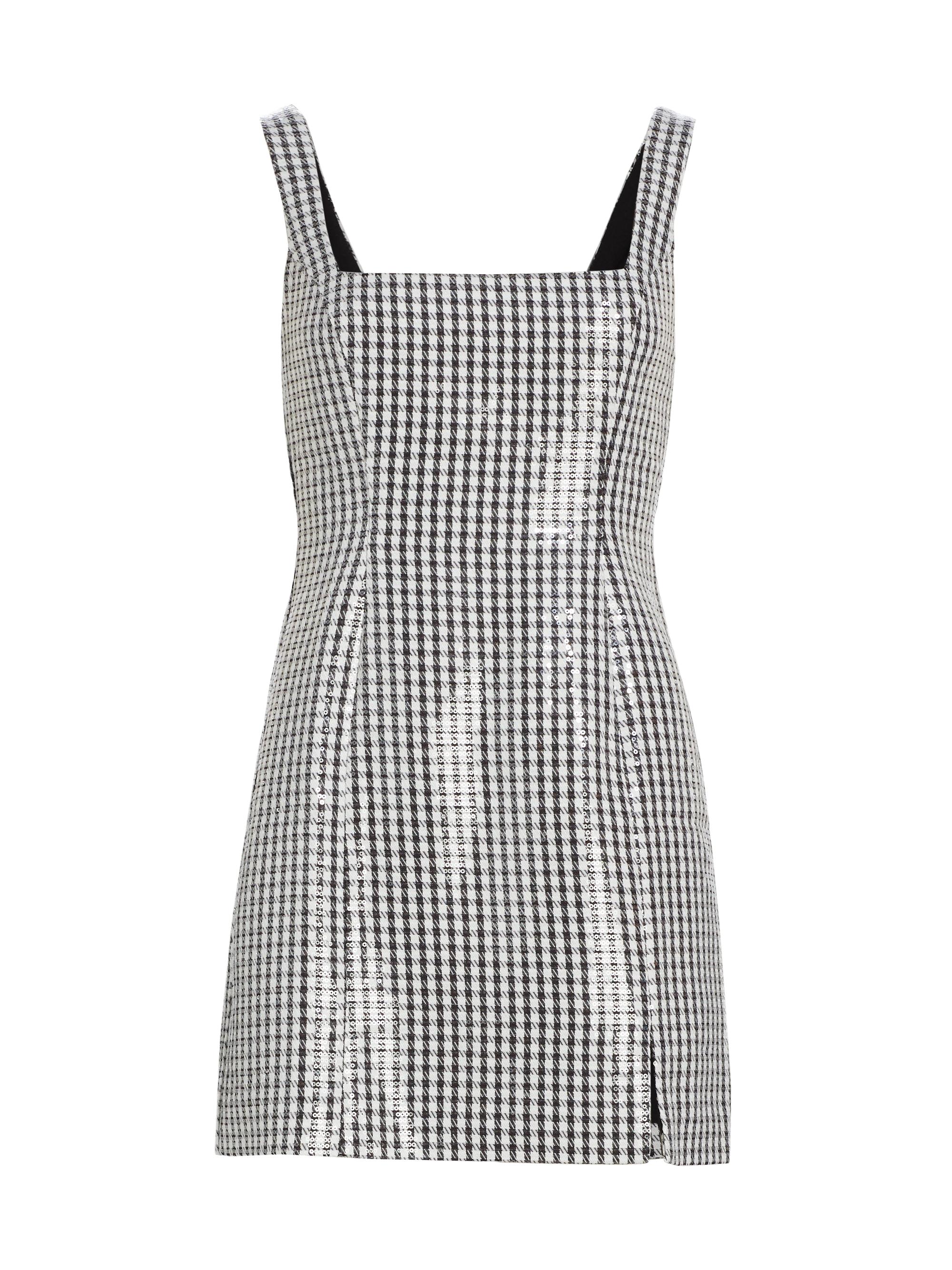 knee length dresses for ladies GIRLY POP TWEED MINI DRESS – AKIRA main image 0