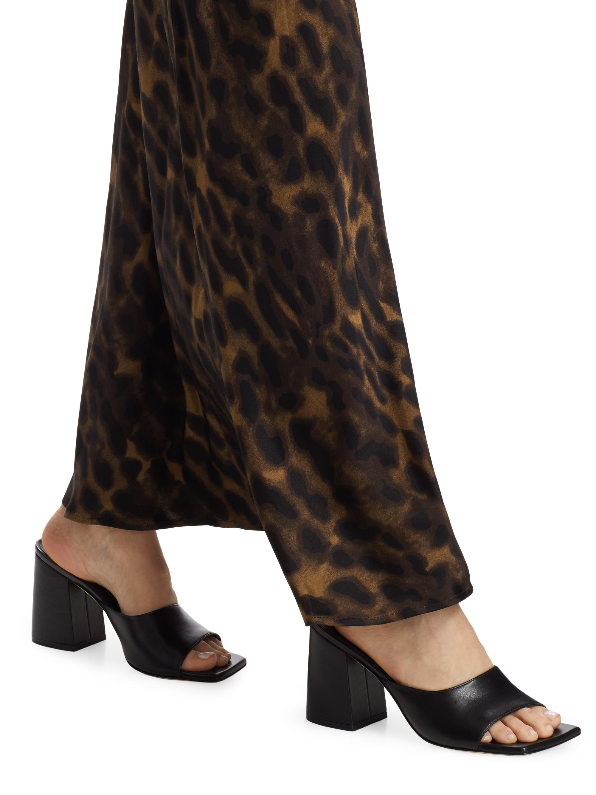 Rails Leia Leopard Satin Maxi Skirt Saks Fifth Avenue