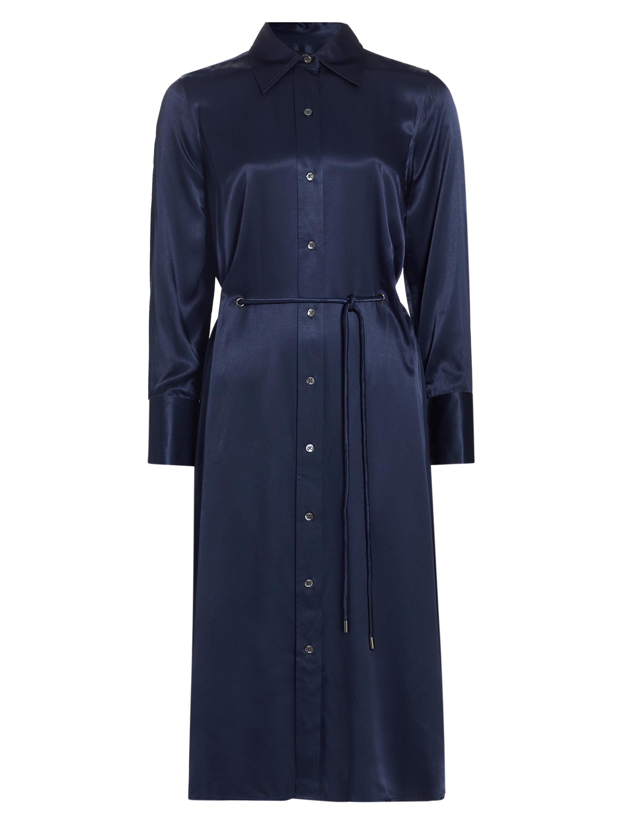 Rails Women's Anina Satin Shirtdress - Navy