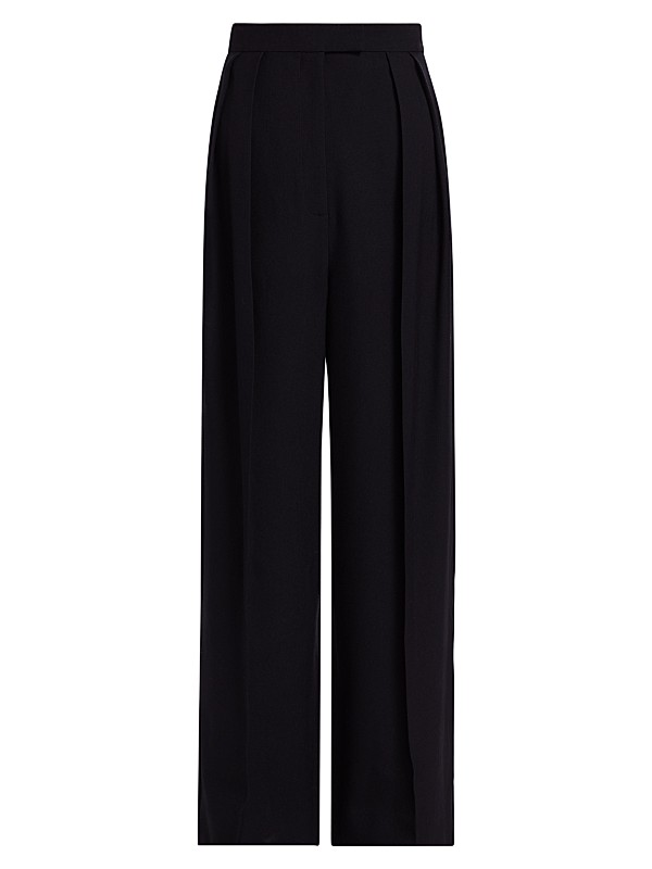 Shop The Row Crissi Wool-Blend Wide-Leg Pants | Saks Fifth Shop The Row Crissi Wool-Blend Wide-Leg Pants | Saks Fifth