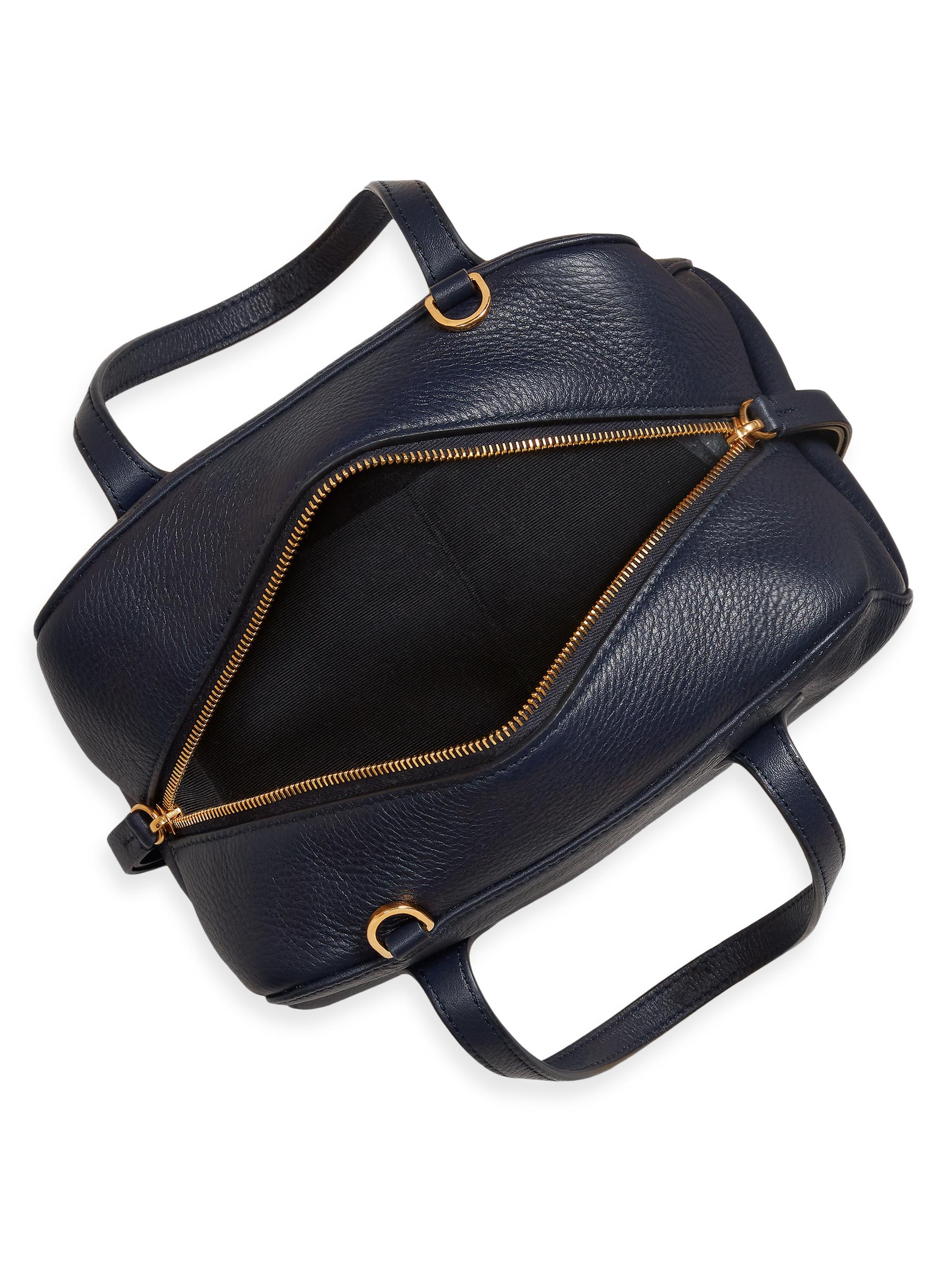 Khaite Small Maeve Leather Crossbody Bag | Saks Fifth Avenue