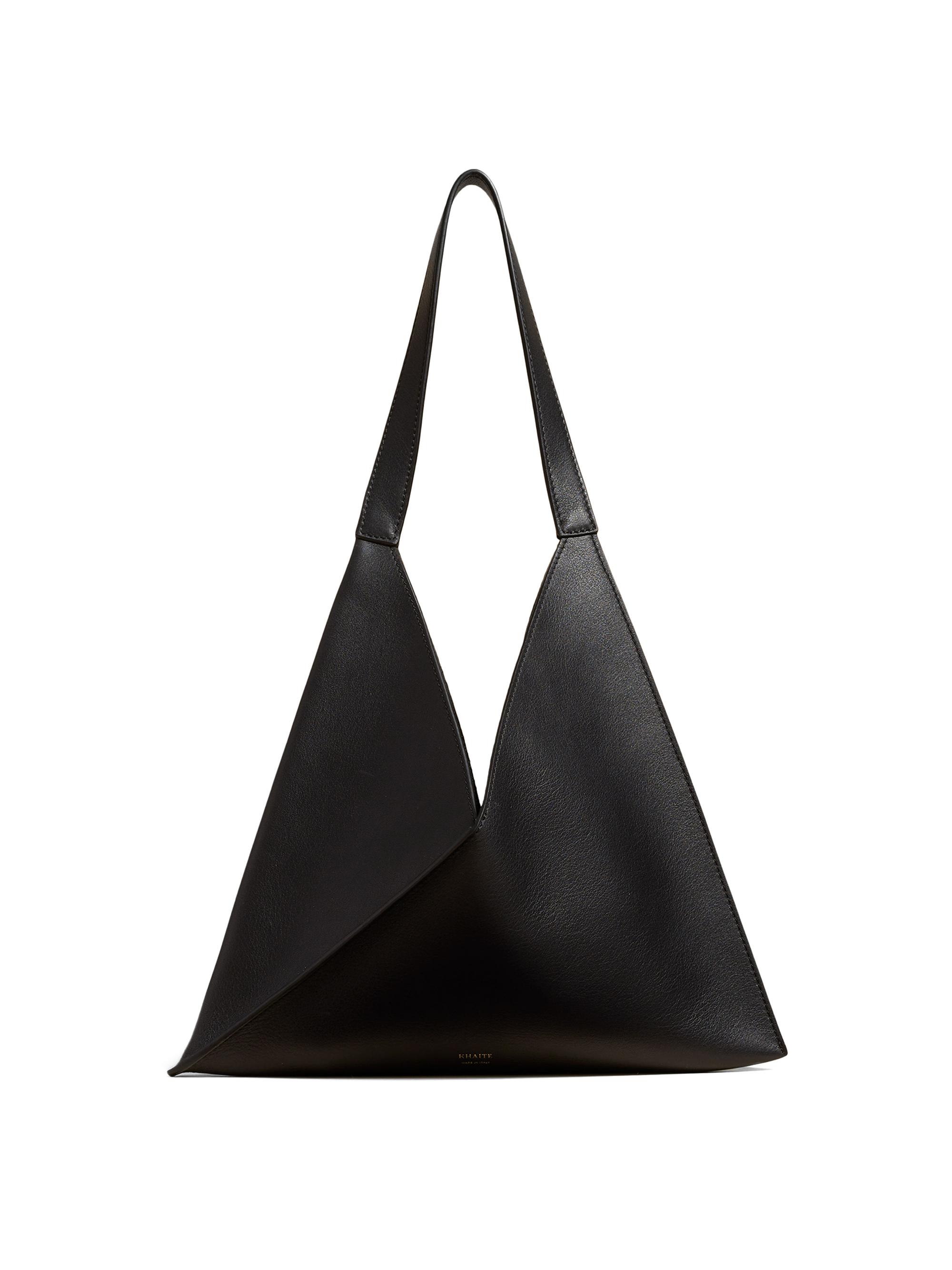 KHAITE Black #39;The Small Sara#39; Tote