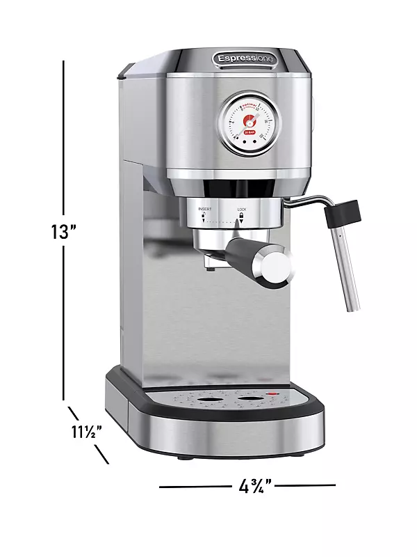 Espressione Espresso + Coffee Maker 10-Cup Combi Machine + Reviews