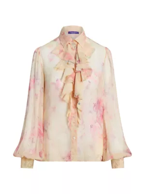 Chain 1967 silk blouse