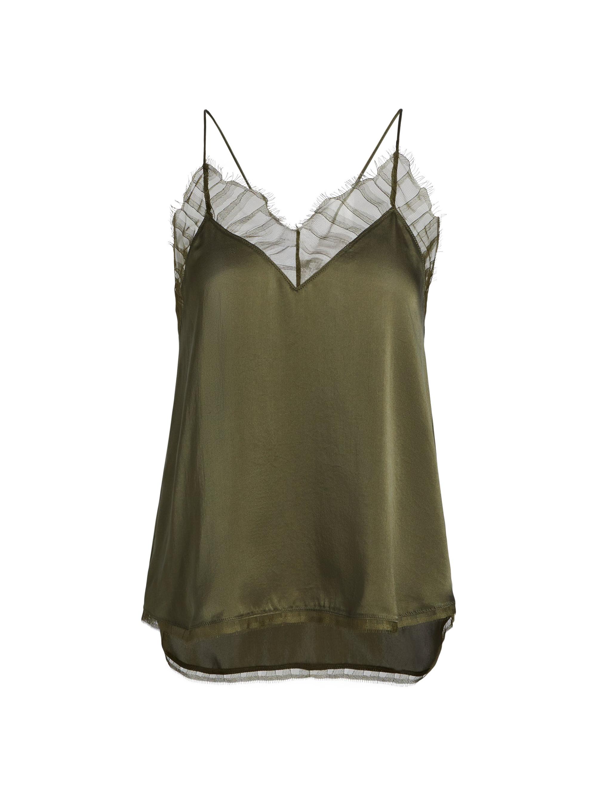 IRO Women's Berwyn Lace Camisole - Green