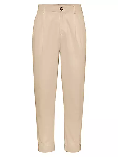 $2995 Brunello Cucinelli Women's White Cotton Short-Sleeve A-line Dress  Size XL