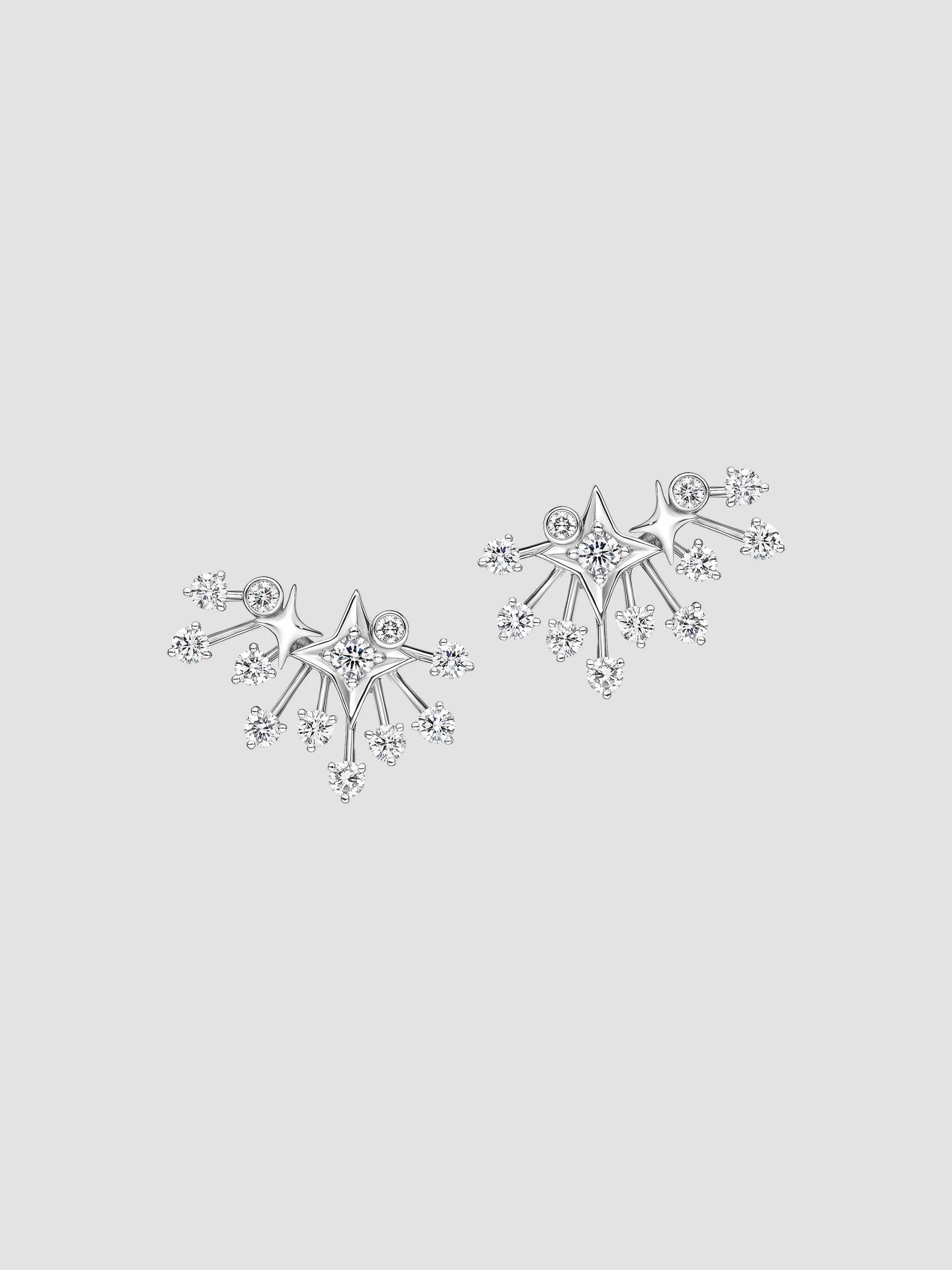 Hueb Women's Luminus 18K White Gold & 1.43 TCW Diamond Stud Earrings - White Gold
