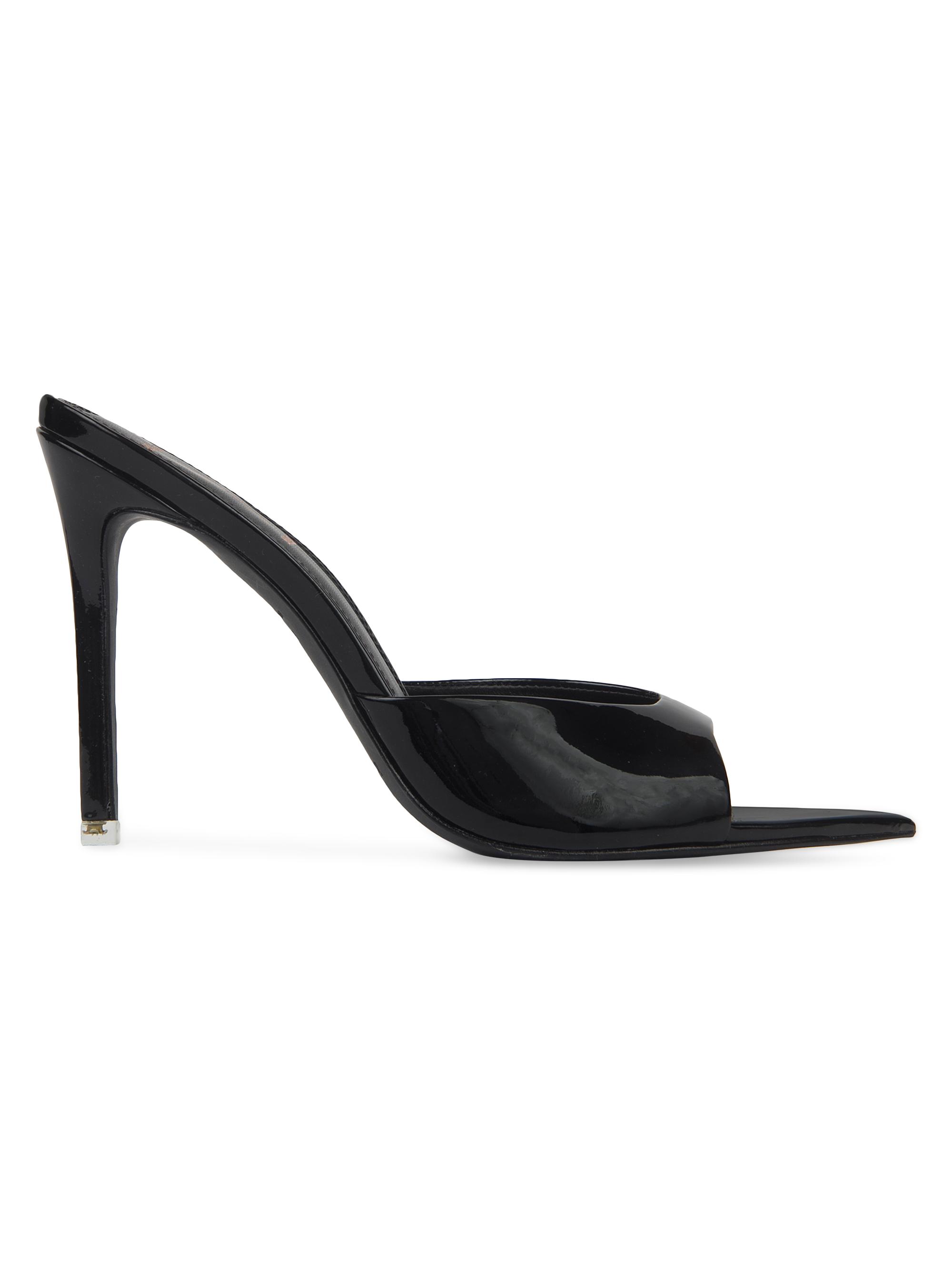 Black Suede Studio Freddie 65MM Leather Mules | Saks Fifth Avenue