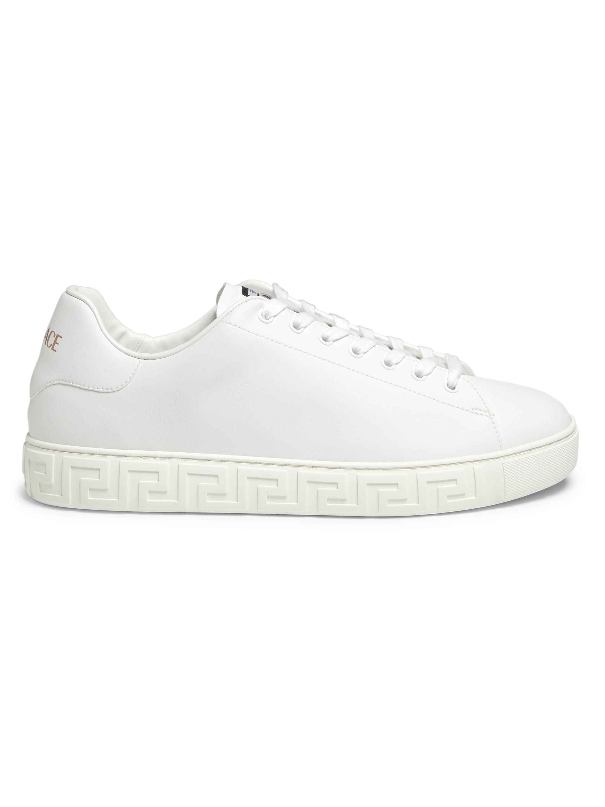 Versace Men's Responsible Low-Top Sneakers - White