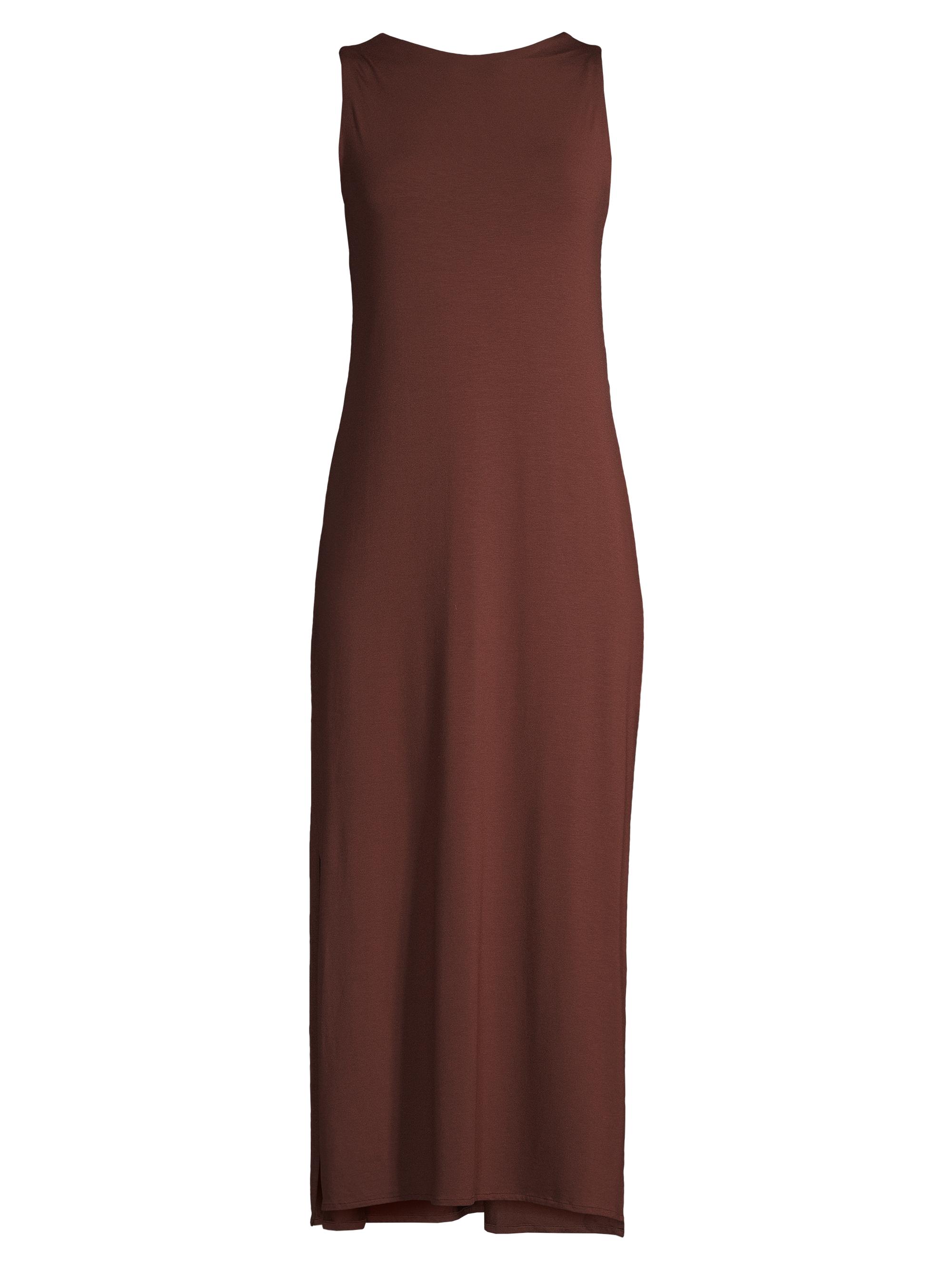 Lenny Niemeyer Swim Women's Destinos Knotted Jersey Cover-Up Dress - Coffee