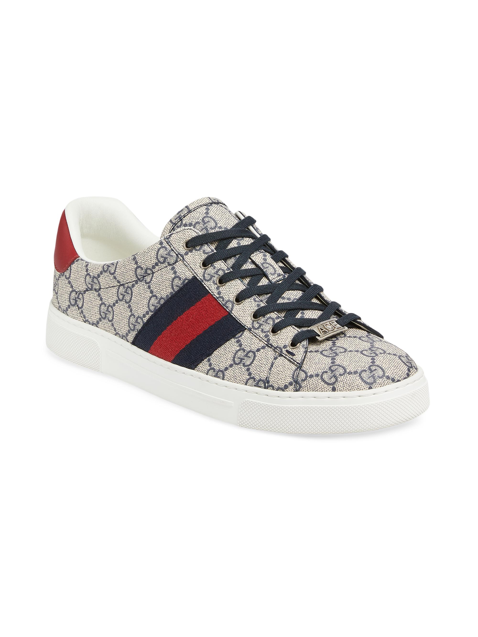 Gucci Ace GG Canvas Low-Top Sneakers | Saks Fifth Avenue