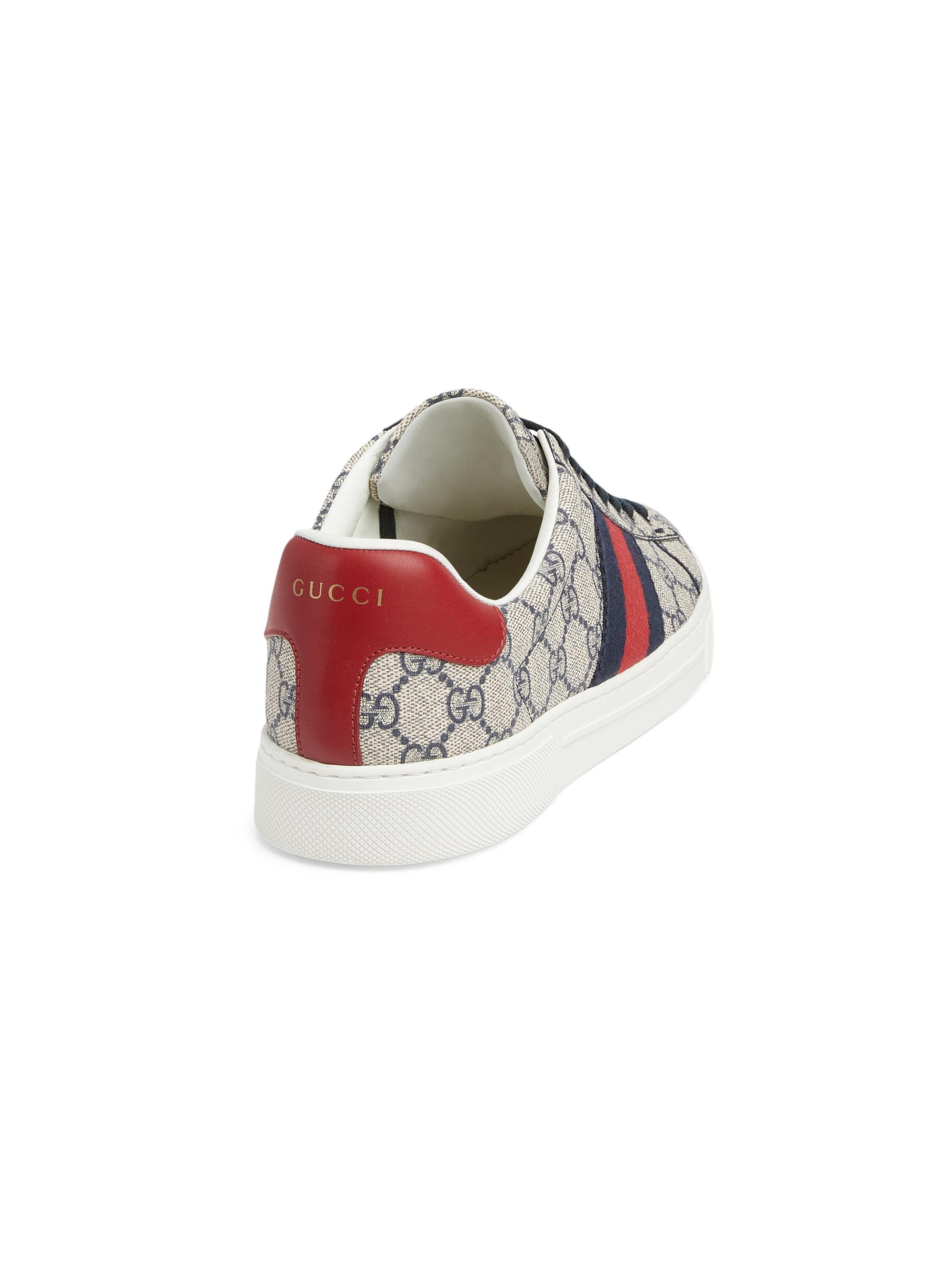 Gucci Ace GG Canvas Low-Top Sneakers Saks Fifth Avenue