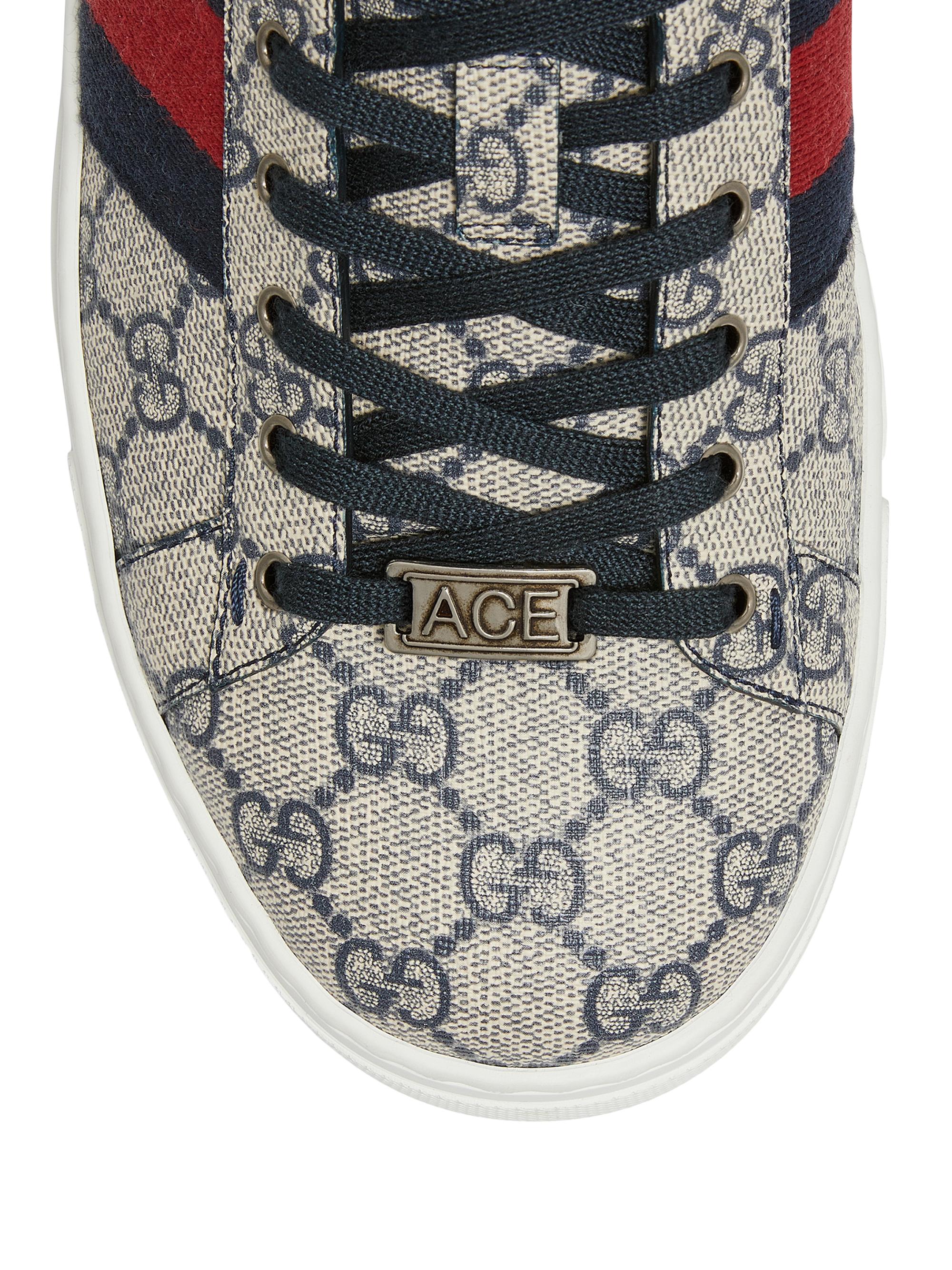 Gucci Ace GG Canvas Low-Top Sneakers | Saks Fifth Avenue
