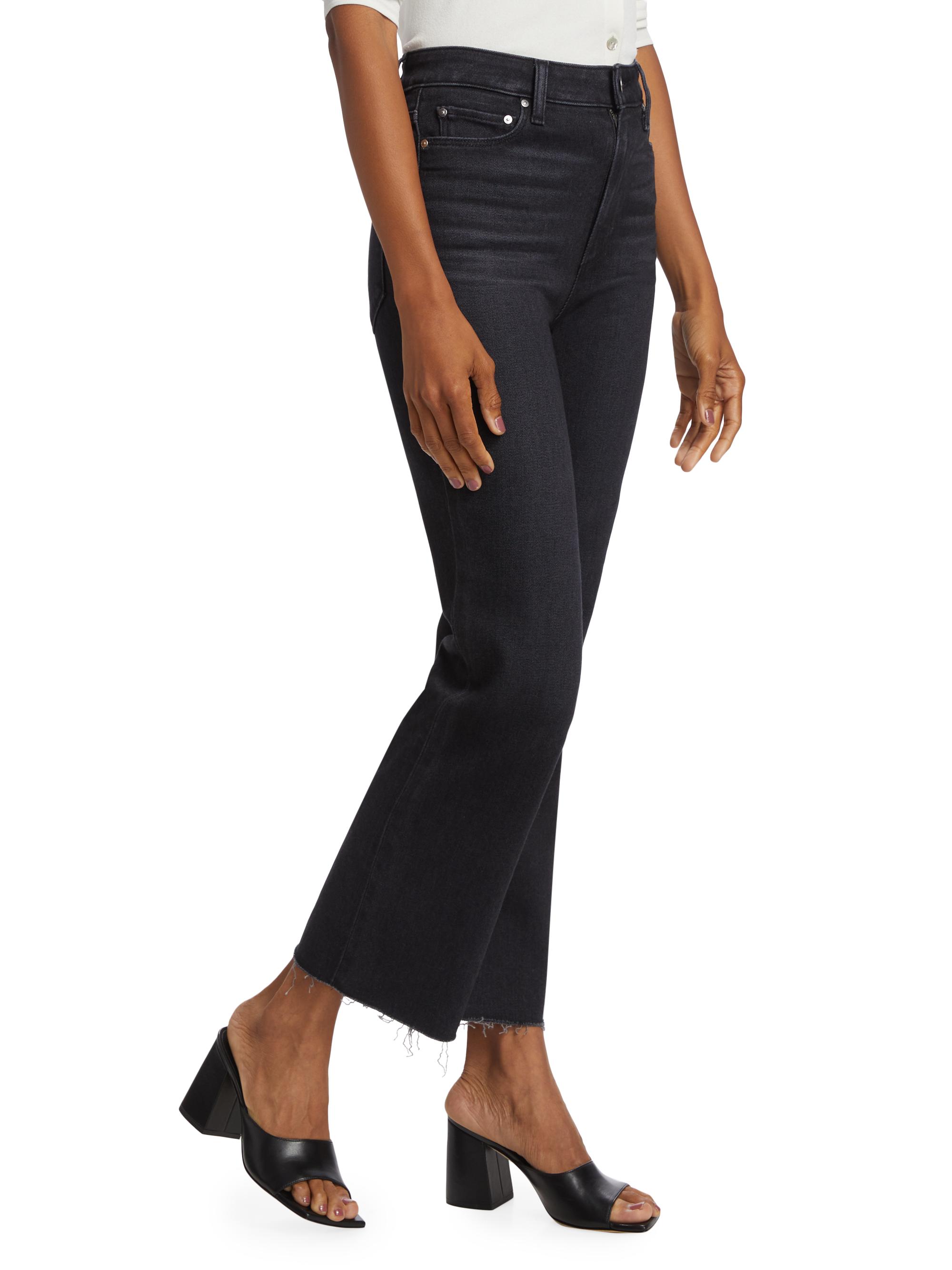 PAIGE Women’s Claudine Velvet Flare Pants – High Rise, Ankle Length, Burgundy, Ultra-Soft Stretch, Dressy & Comfortable - View #9