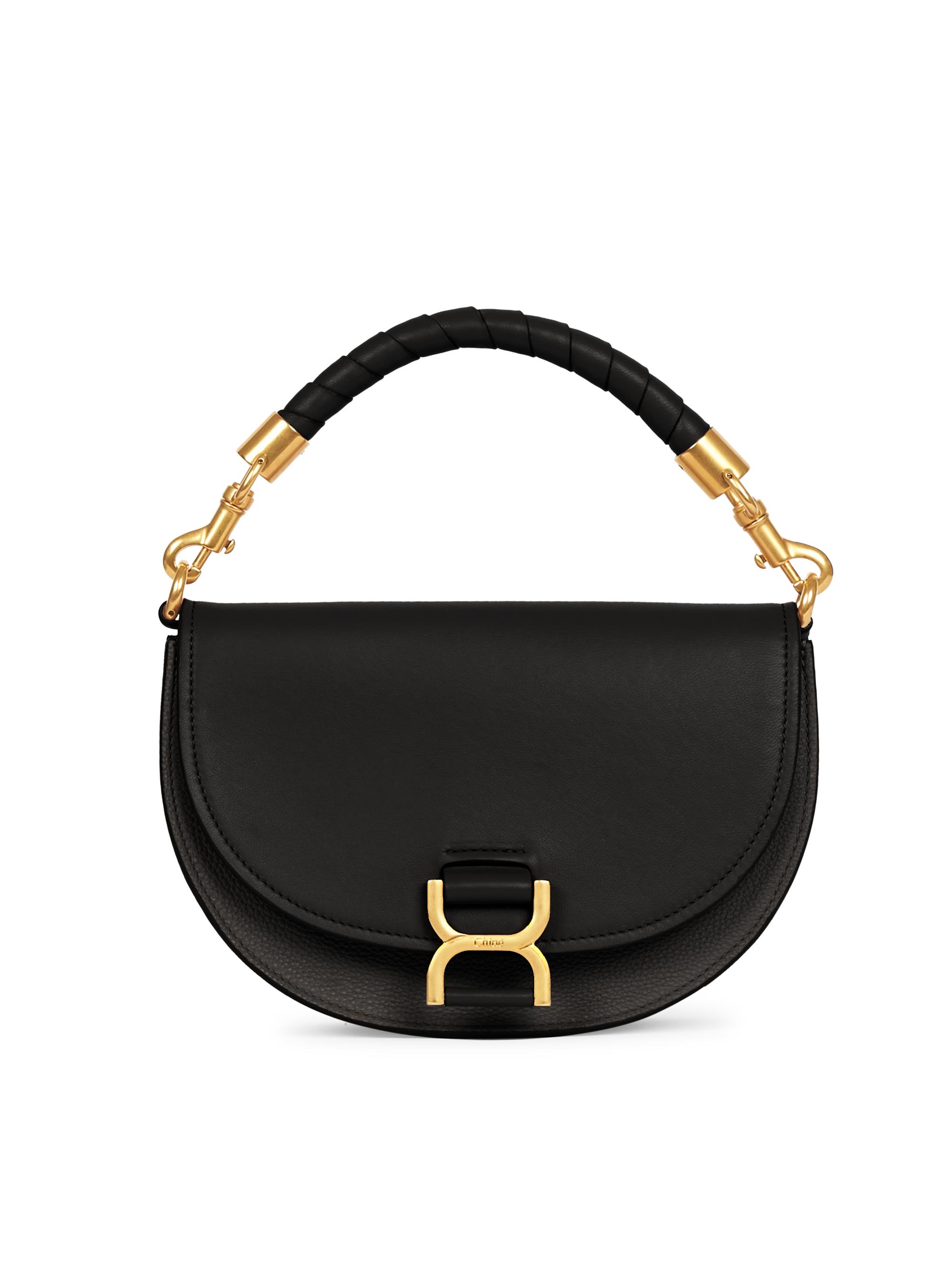 Chloé Women's Marcie Leather Top-Handle Bag - Black