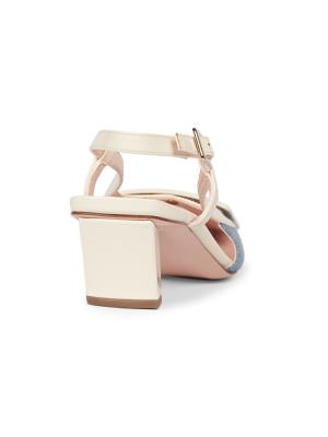 45mm Belle Vivier Denim Pumps